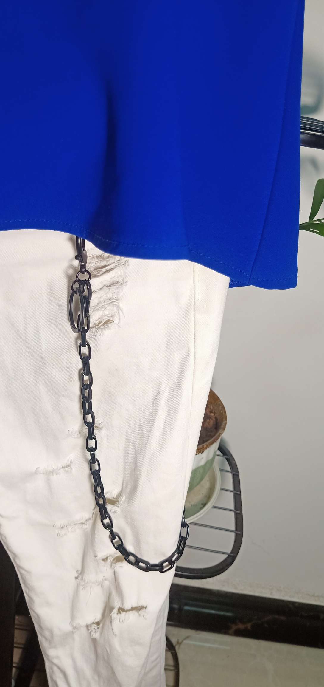 Haoyang jewelry pants chain series electrophoresis black, novel style, exquisite texture technology, Haoyang jewelry welcome you! thumbnail