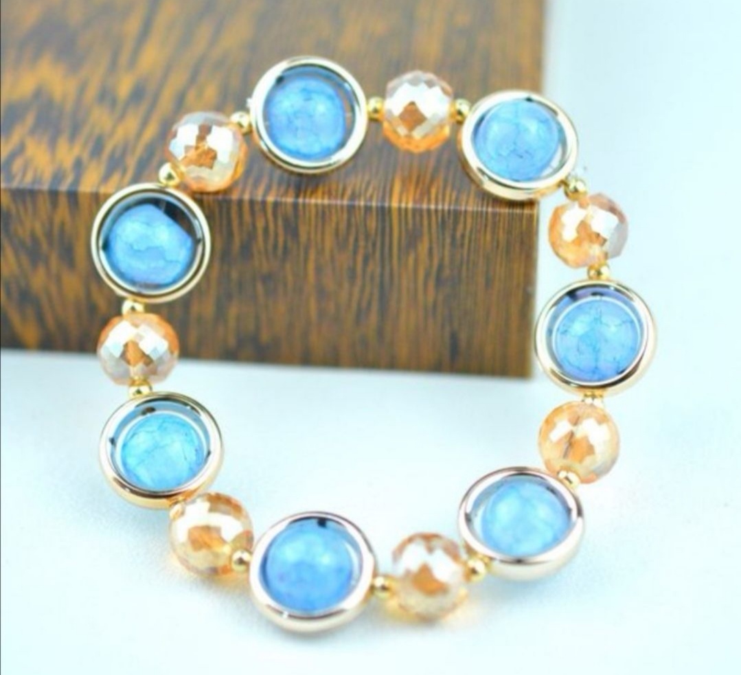 Rose Angel's best-selling new candy bracelet DIV crystal agate bracelet for women is available in multiple colors undefined