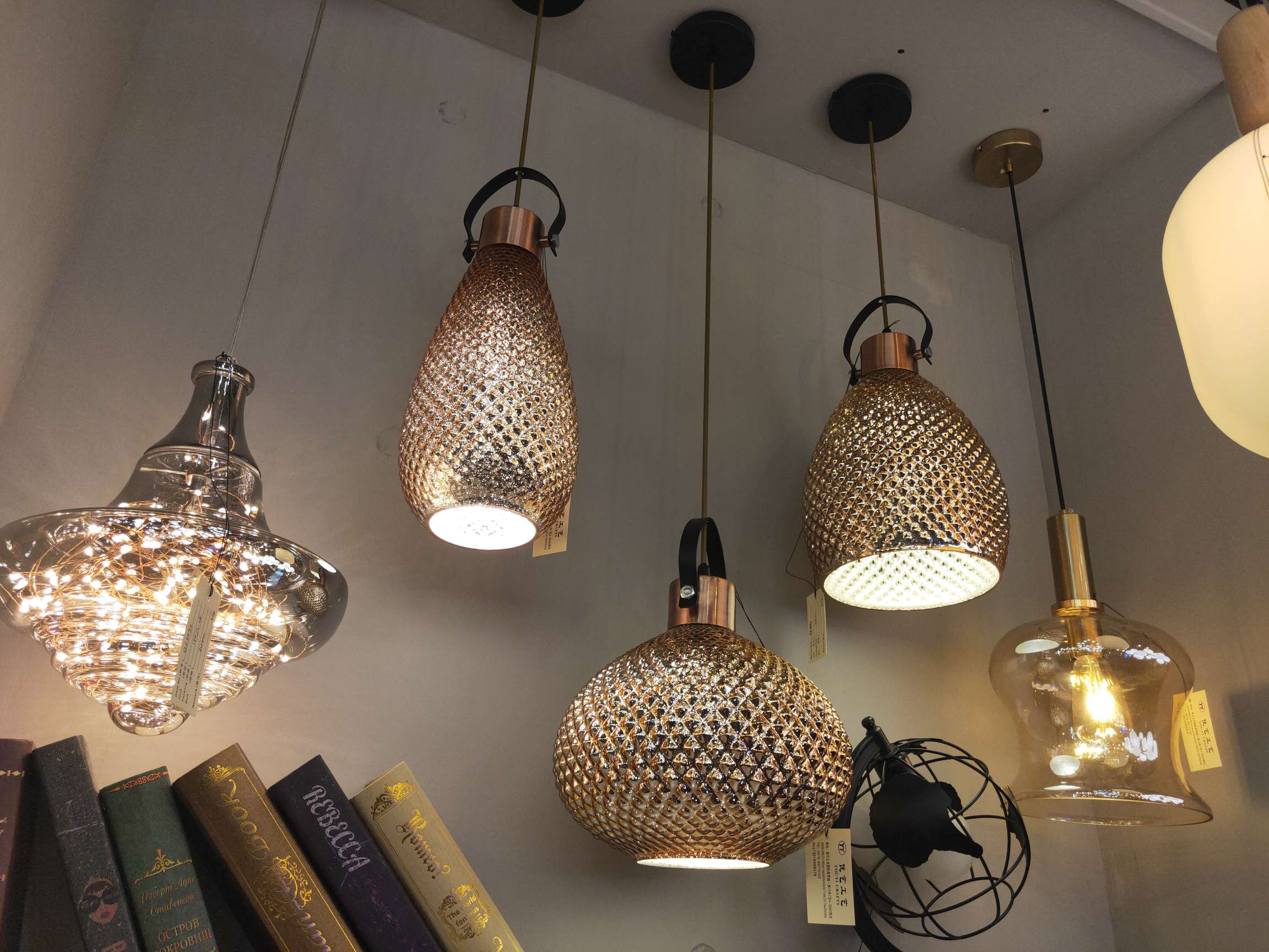Lamps, craft lamps, decorative lamps, store decorations, LED energy-saving lamps details Picture