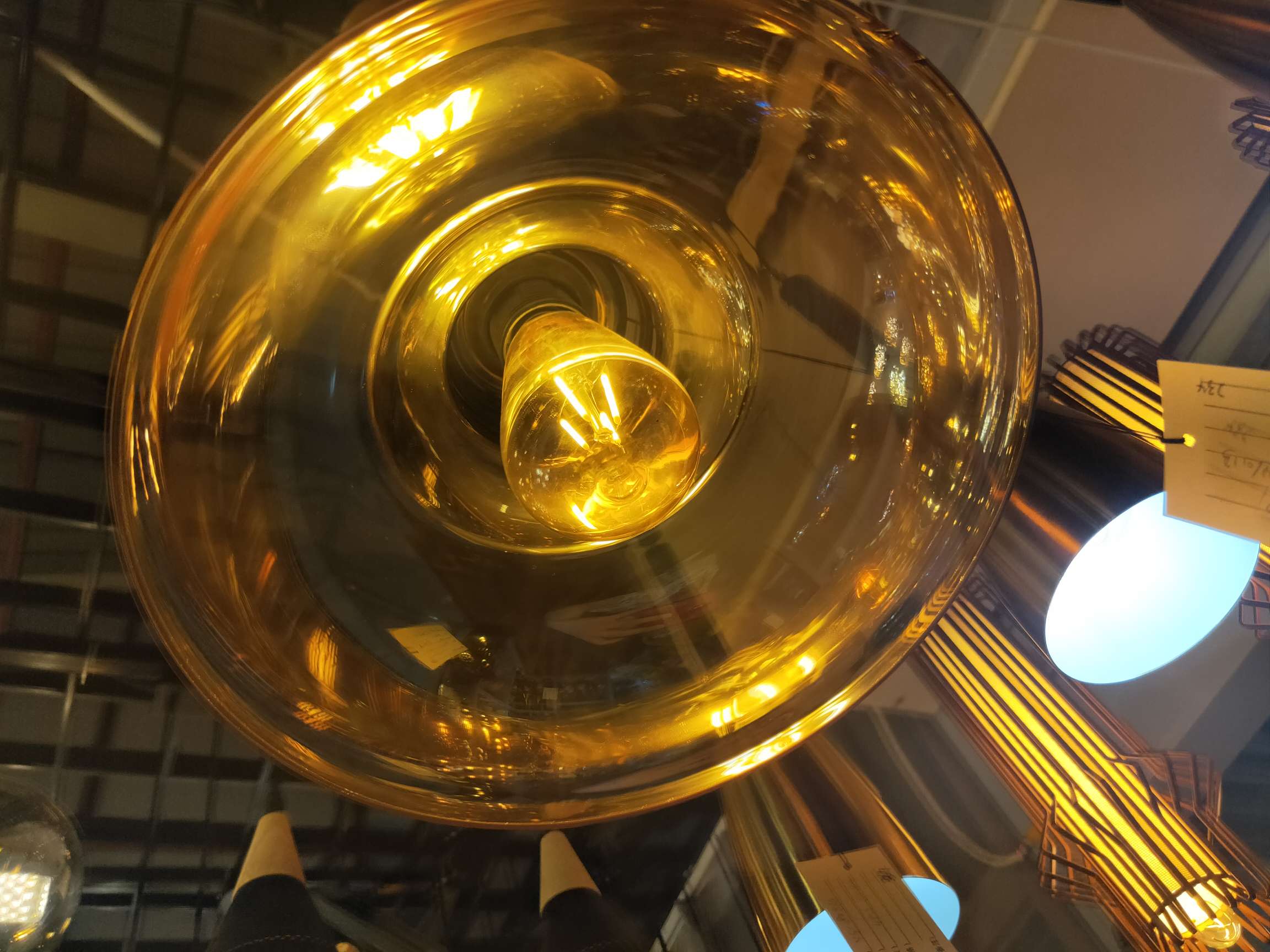 装饰灯具 ，工艺灯具，餐   吊，适用于装修店面，餐厅，酒吧，服装店.细节图