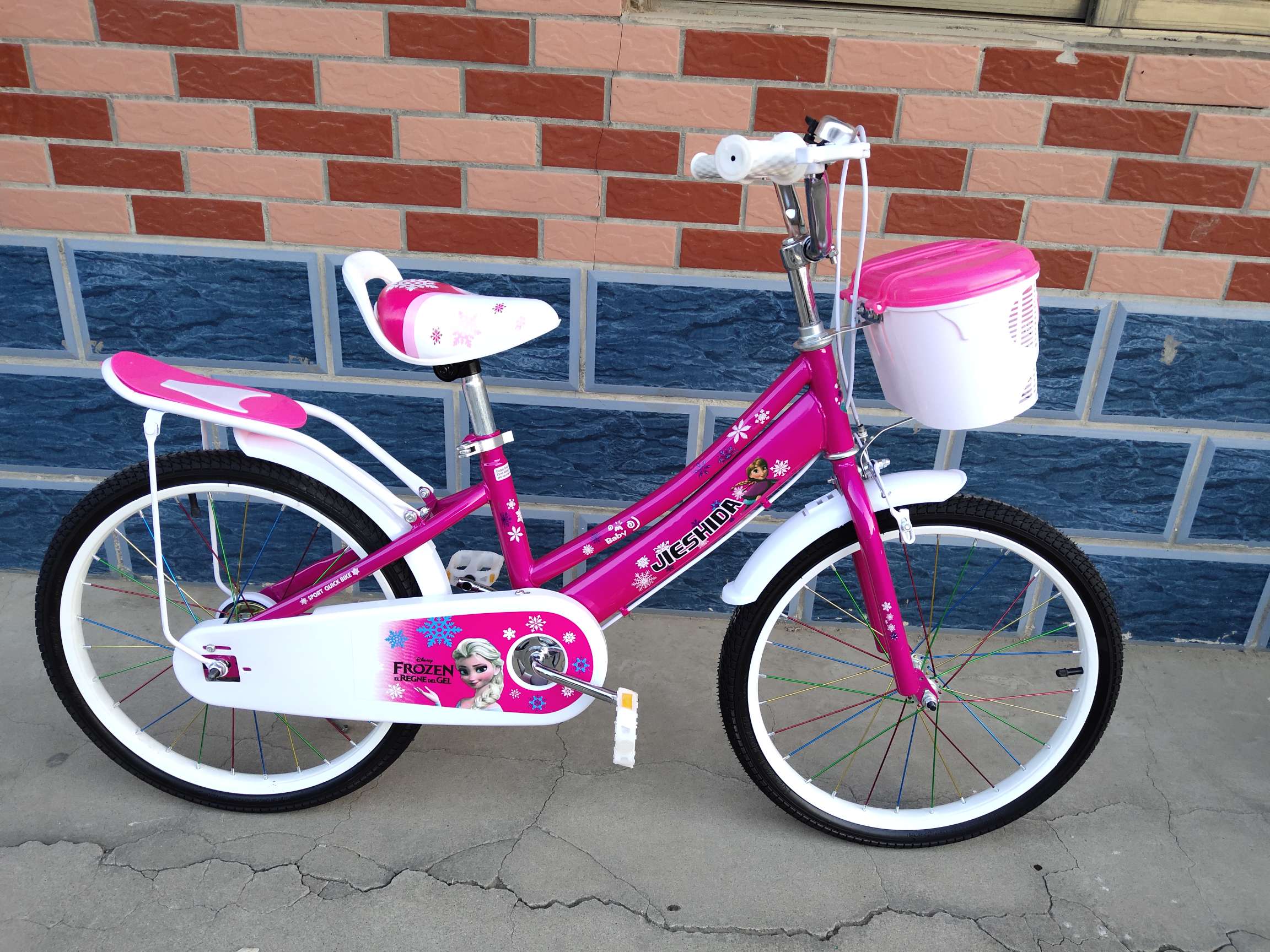 Snow White for 20 "girl bicycle buggy