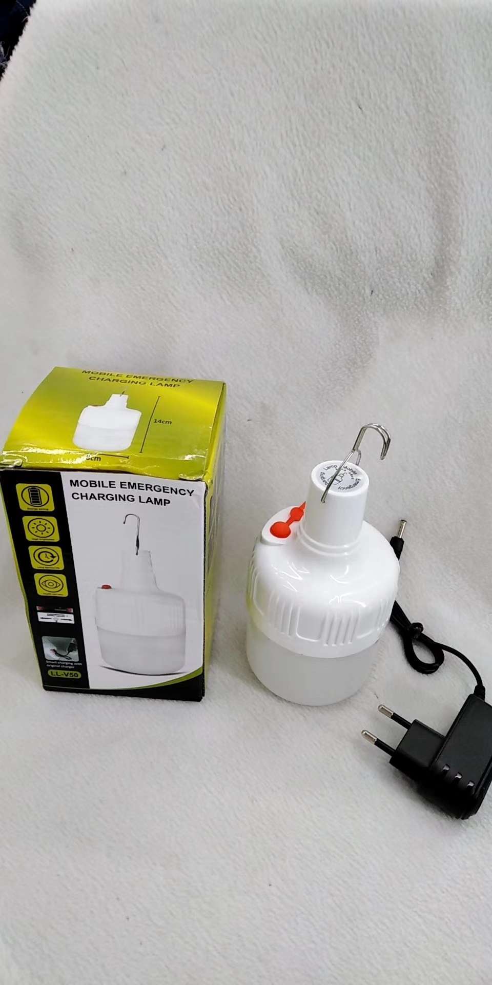 LL - V50 charging bulb lamps, 1*1200 milliampere bulb lamps, with 100PCS as the starting batch, 46*46*63 thumbnail