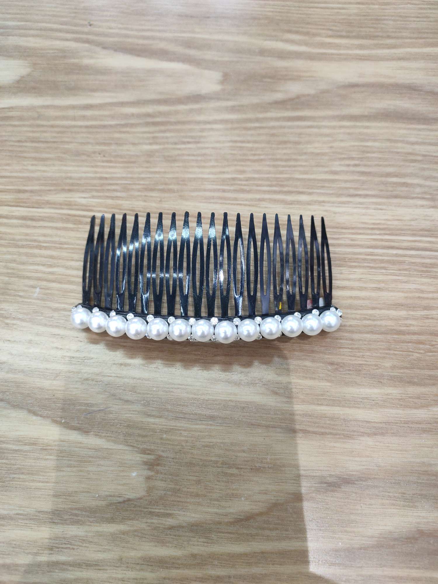 Korean Women's Hair Comb Hairpin Pearl White Fashion Hairpin Bangs Hairpin Does Not Hurt Hair Headwear