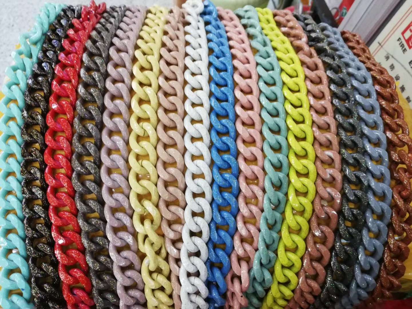 Aluminum chain Luggage Aluminum chain jewelry chain handicraft chain decorative chain