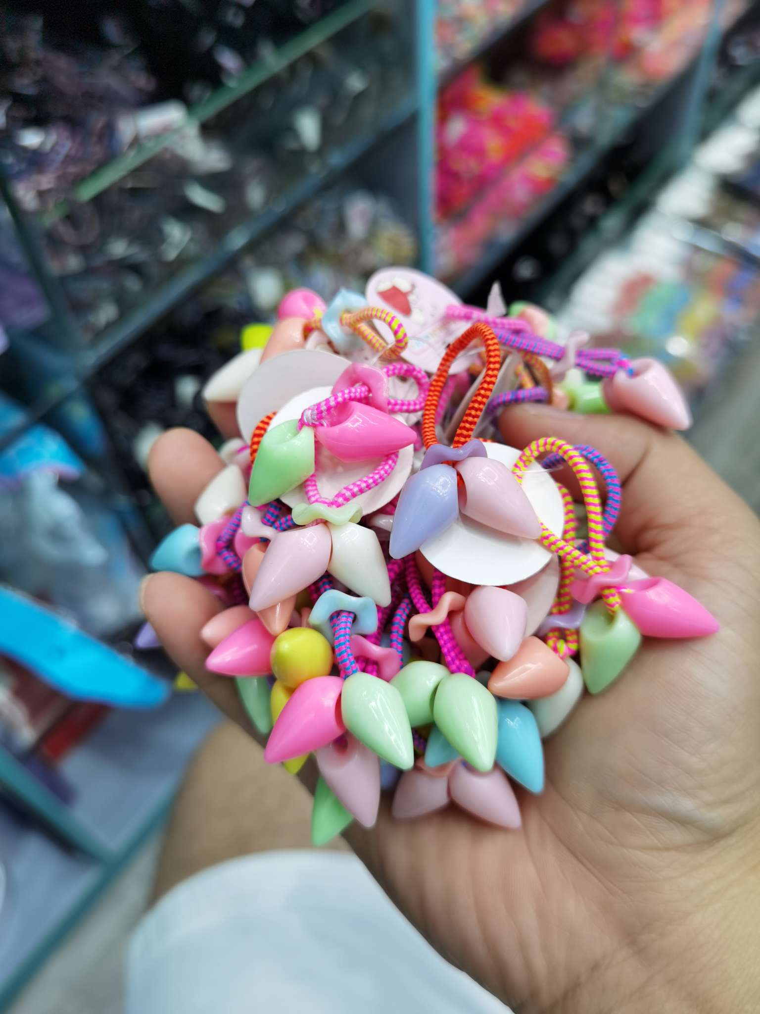 Authentic Liufang Rubber Band Manufacturers Direct Sales Of Children On Adhesive Horns 60 Pieces
