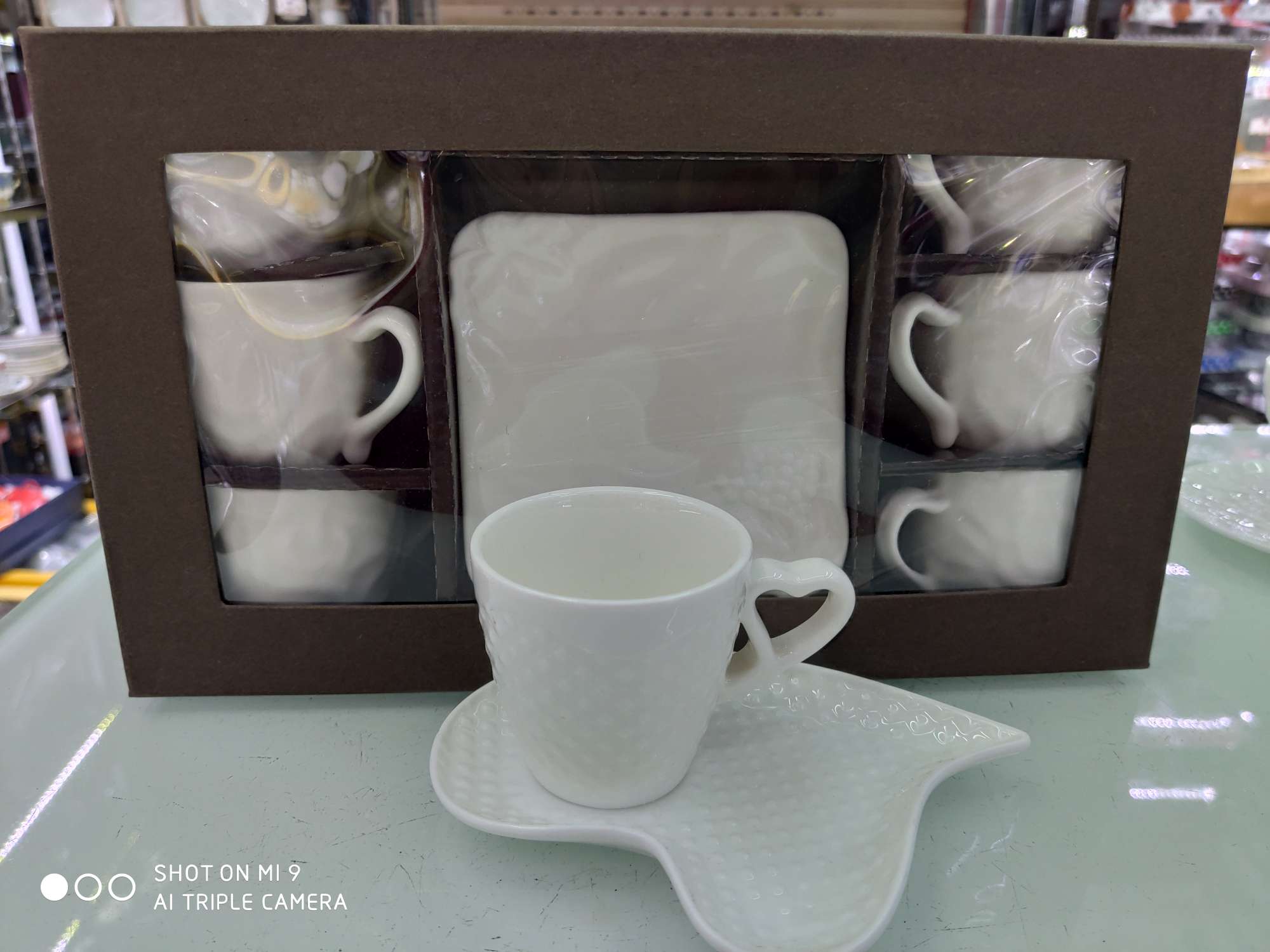 BD-102S ceramic cup and plate handicrafts wholesale factory direct sales details Picture