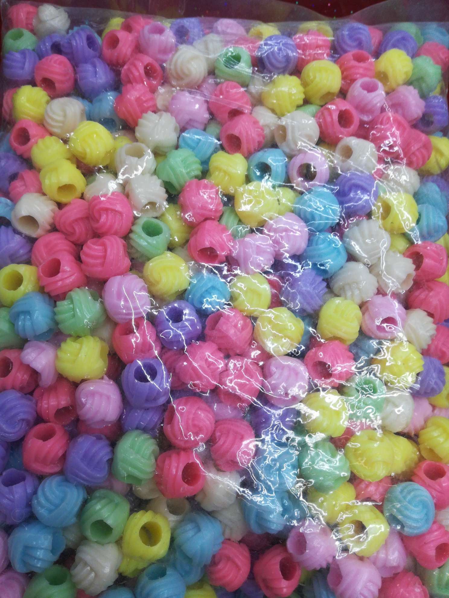 diy phone case and stationery box accessories, featuring a frosted 17O matte texture of small beads, cream glue and epoxy resin decorative material Specification image