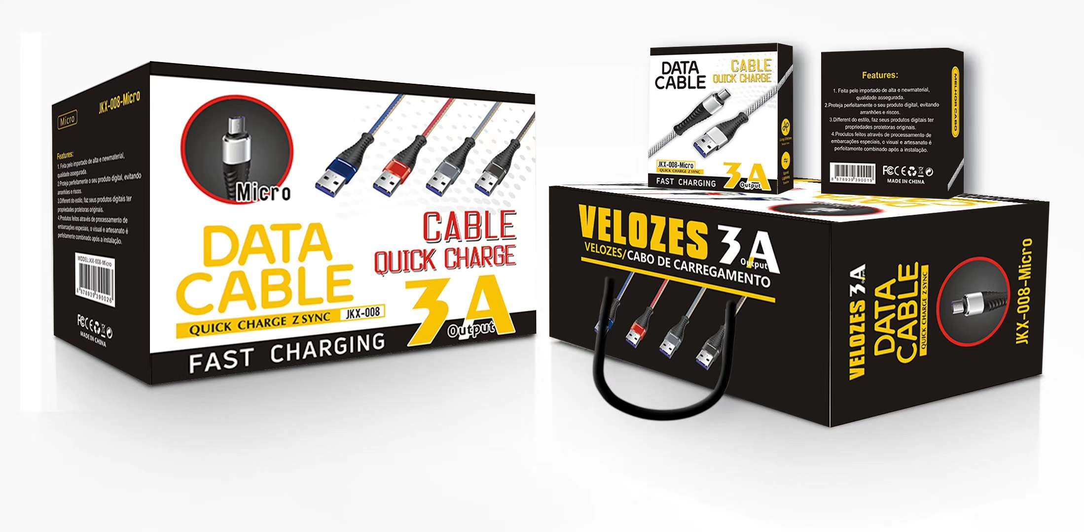 手机数据线实物图