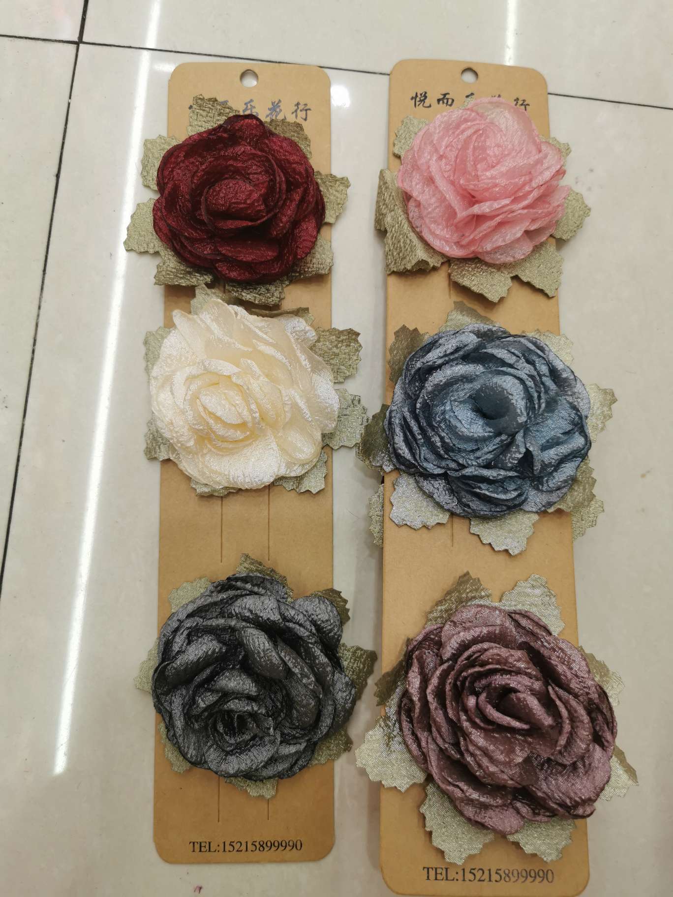 Korean flowers ironing edge flowers DIY clothing shoes and hats accessories hair accessories thumbnail
