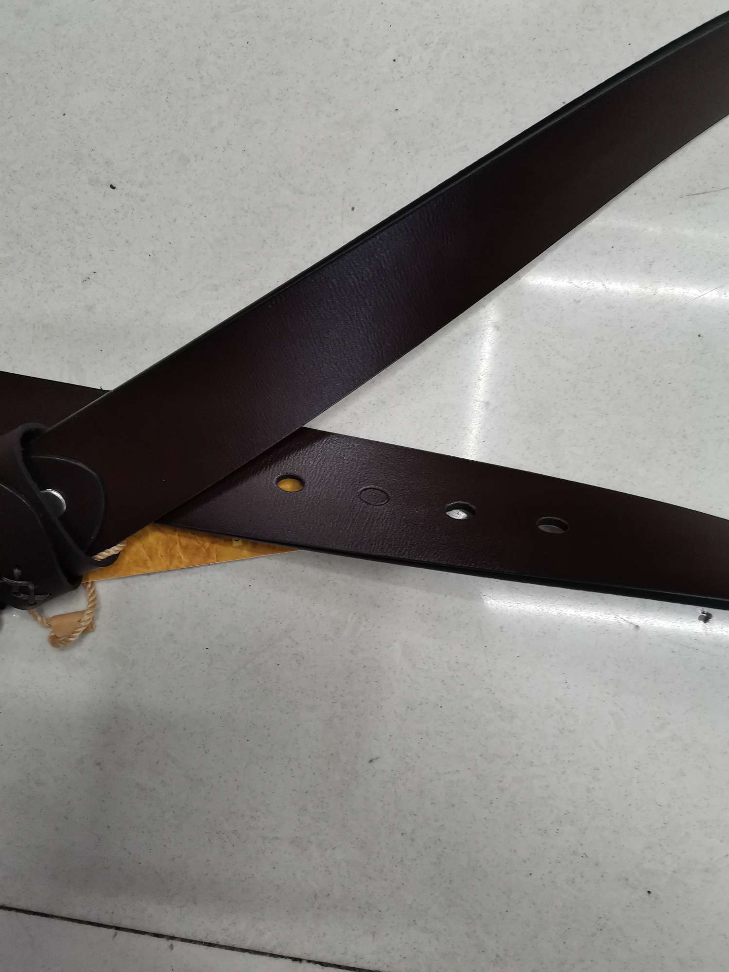 Antique-style needle-buckle belt Specification image