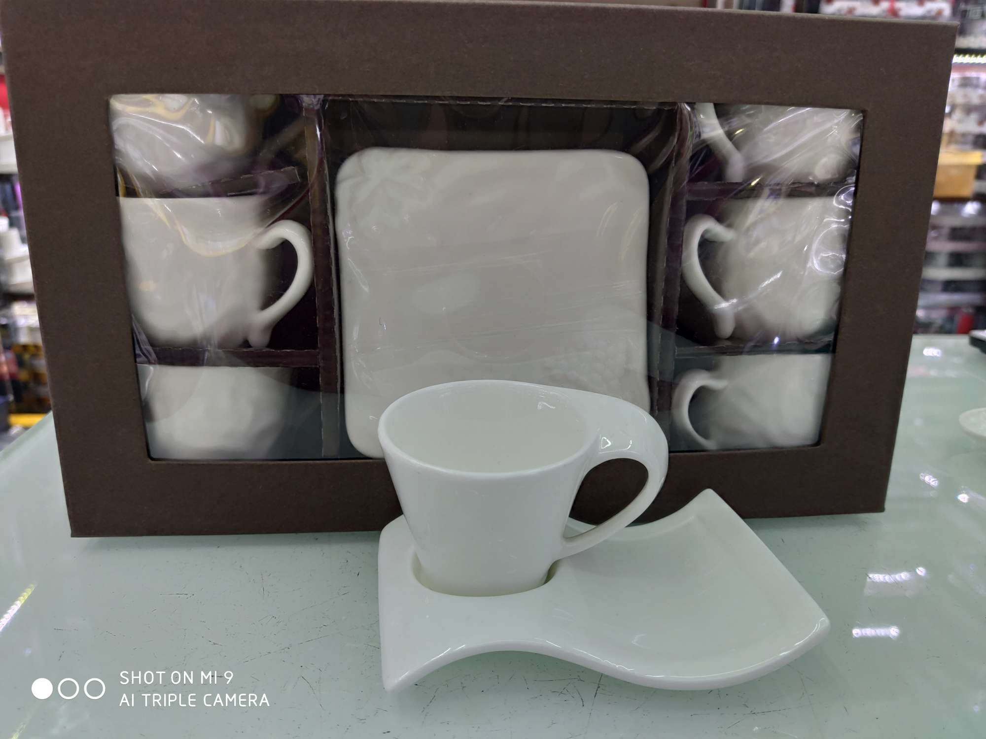 BD-067S ceramic cup and plate handicrafts wholesale factory direct sales details Picture