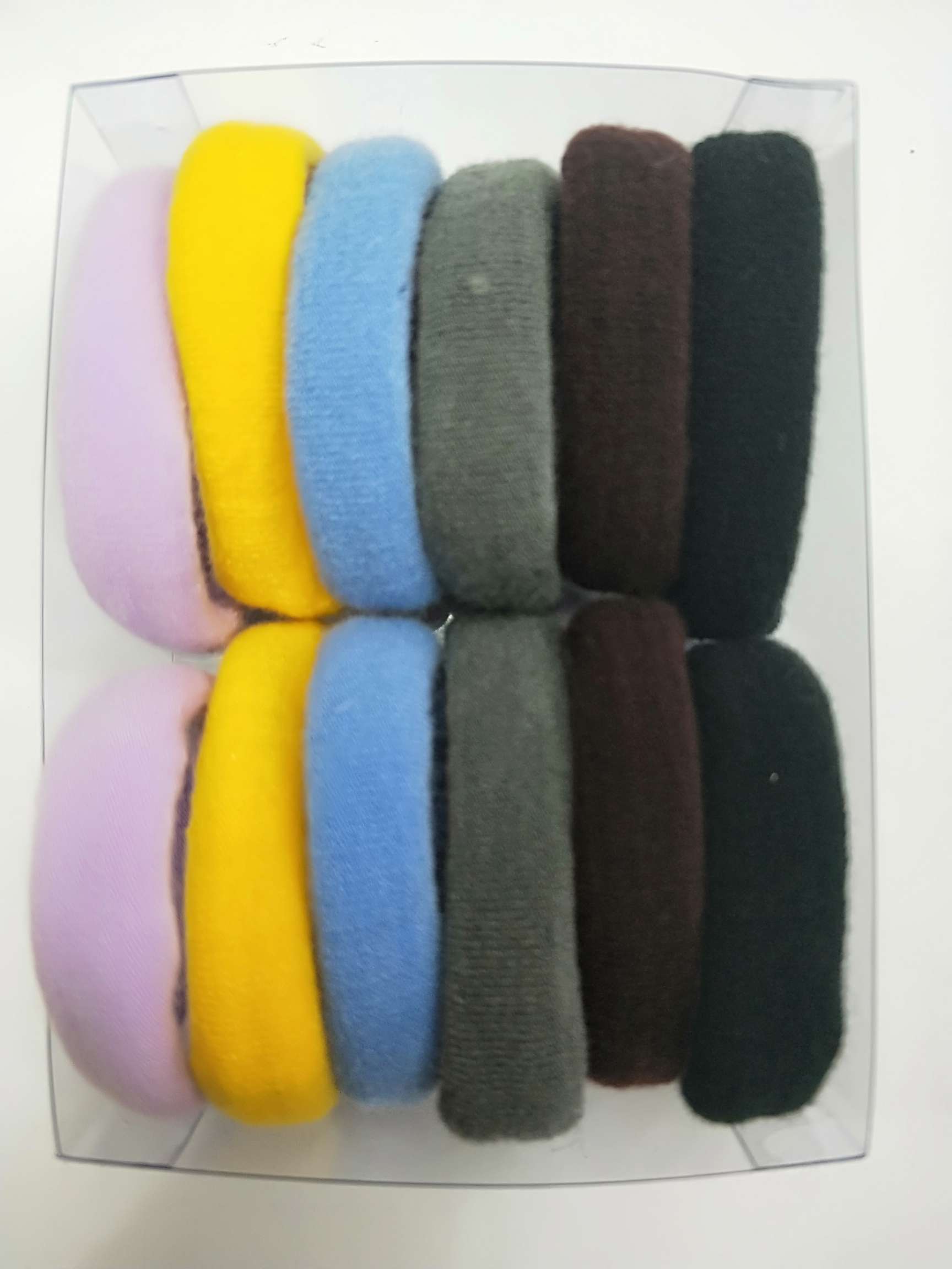 Cotton yarn rubber bands, 12 in a box, 50 boxes to pick up thumbnail