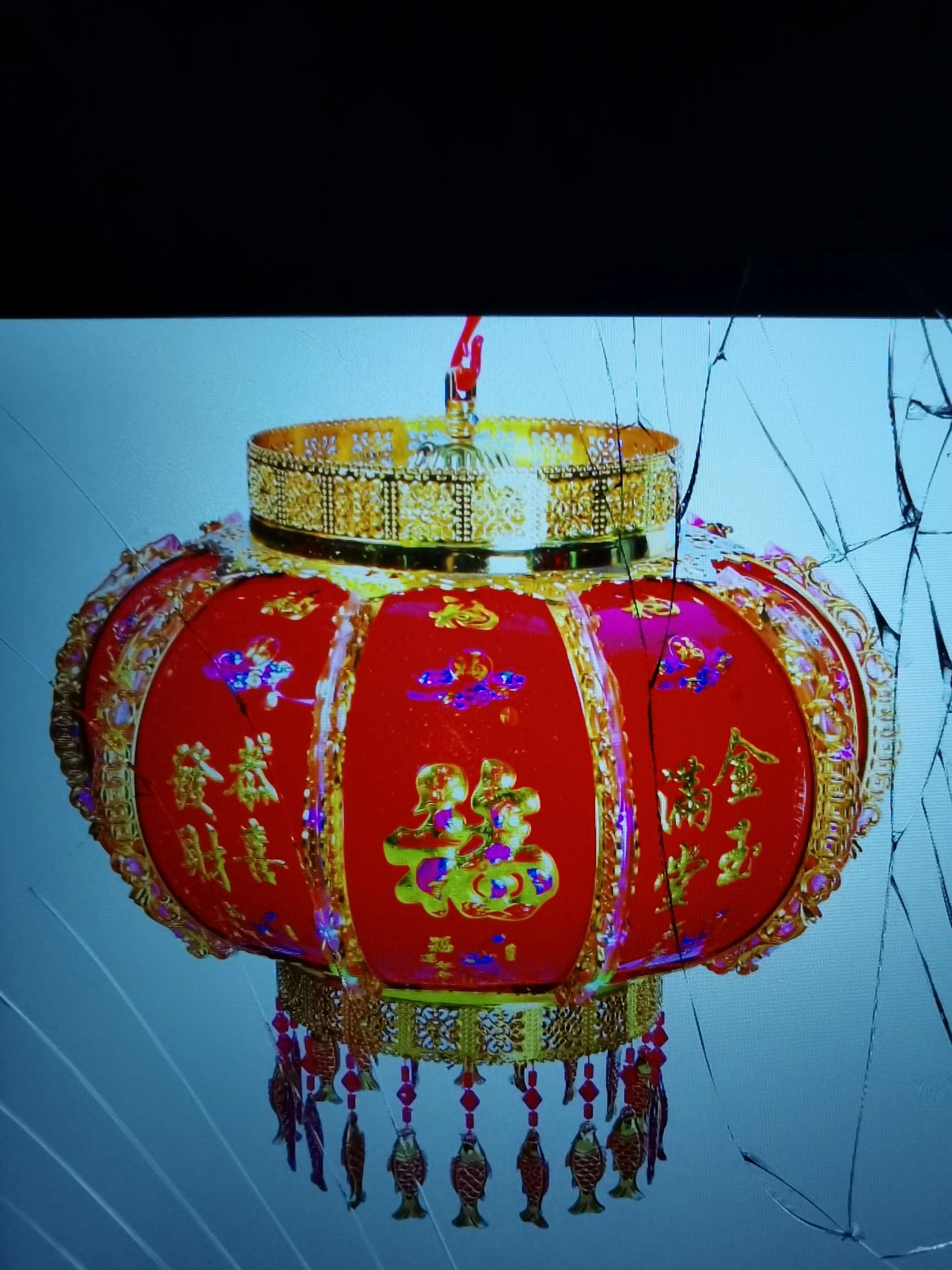 60公分直径满天星外闪灯笼