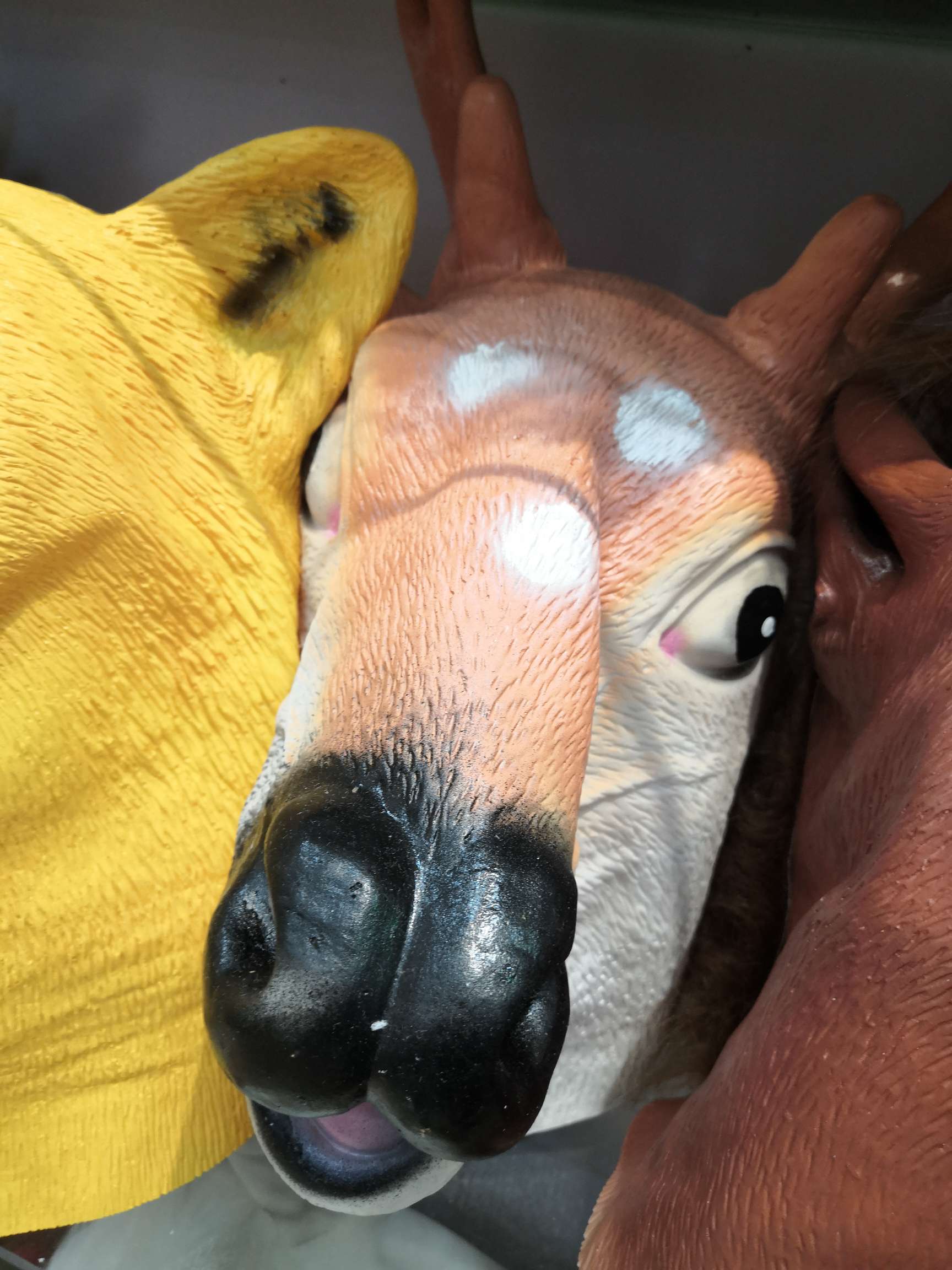 Wholesale of deer head masks from manufacturers details Picture