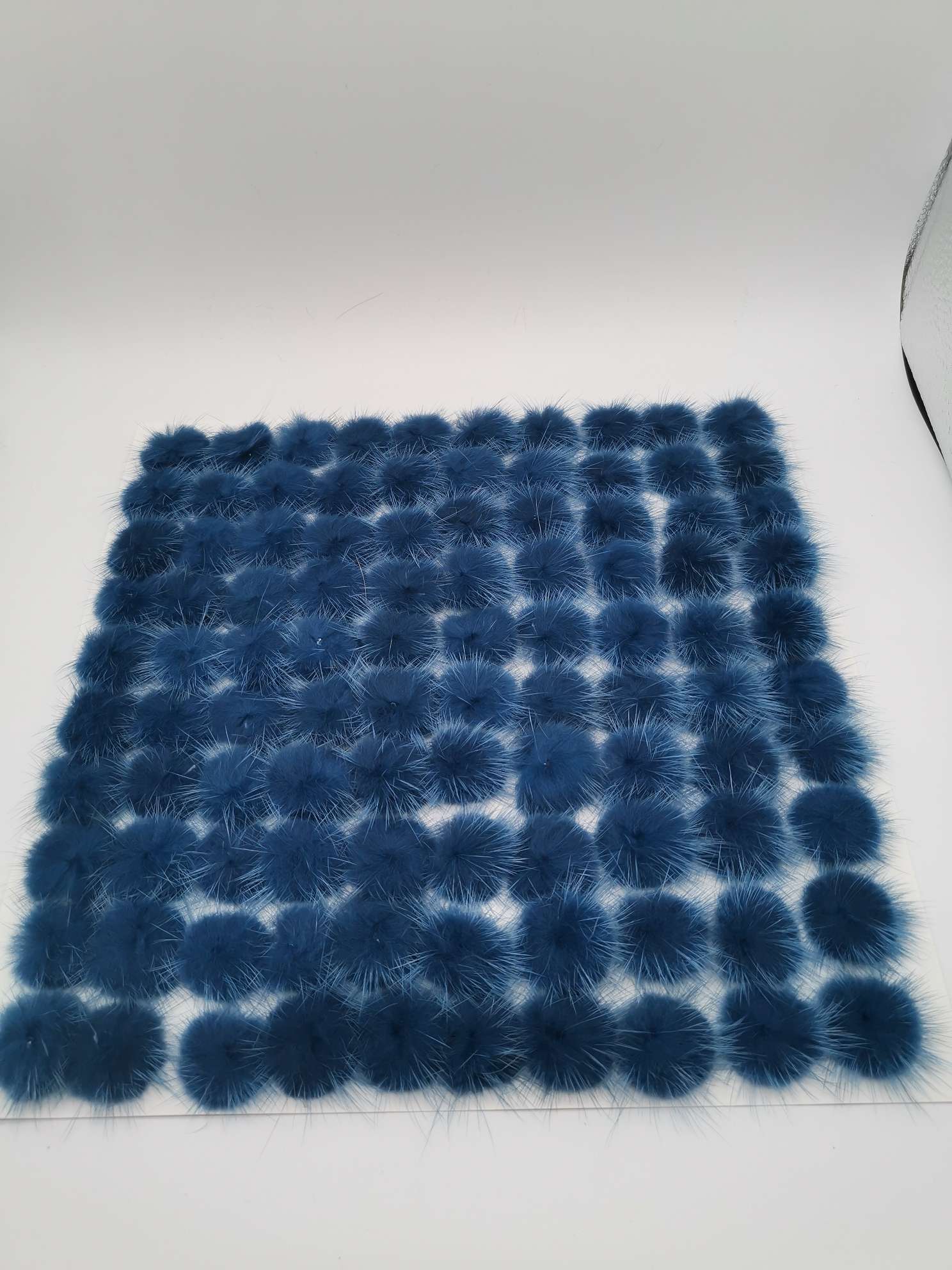 水貂球小3cm水貂毛每张100个 艾美儿皮草 商标 美丽丽 韩式 饰品配件详情图9