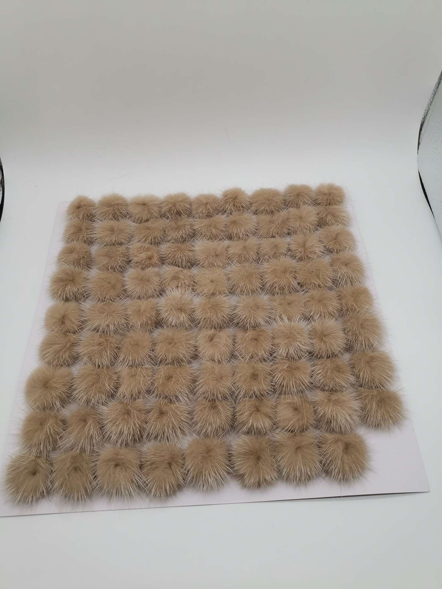 水貂球正3CM水貂一版80  艾美儿皮草 服装饰品详情图7