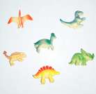 6款小恐龙模型塑胶模型玩具仿真动物儿童认知恐龙模型配件