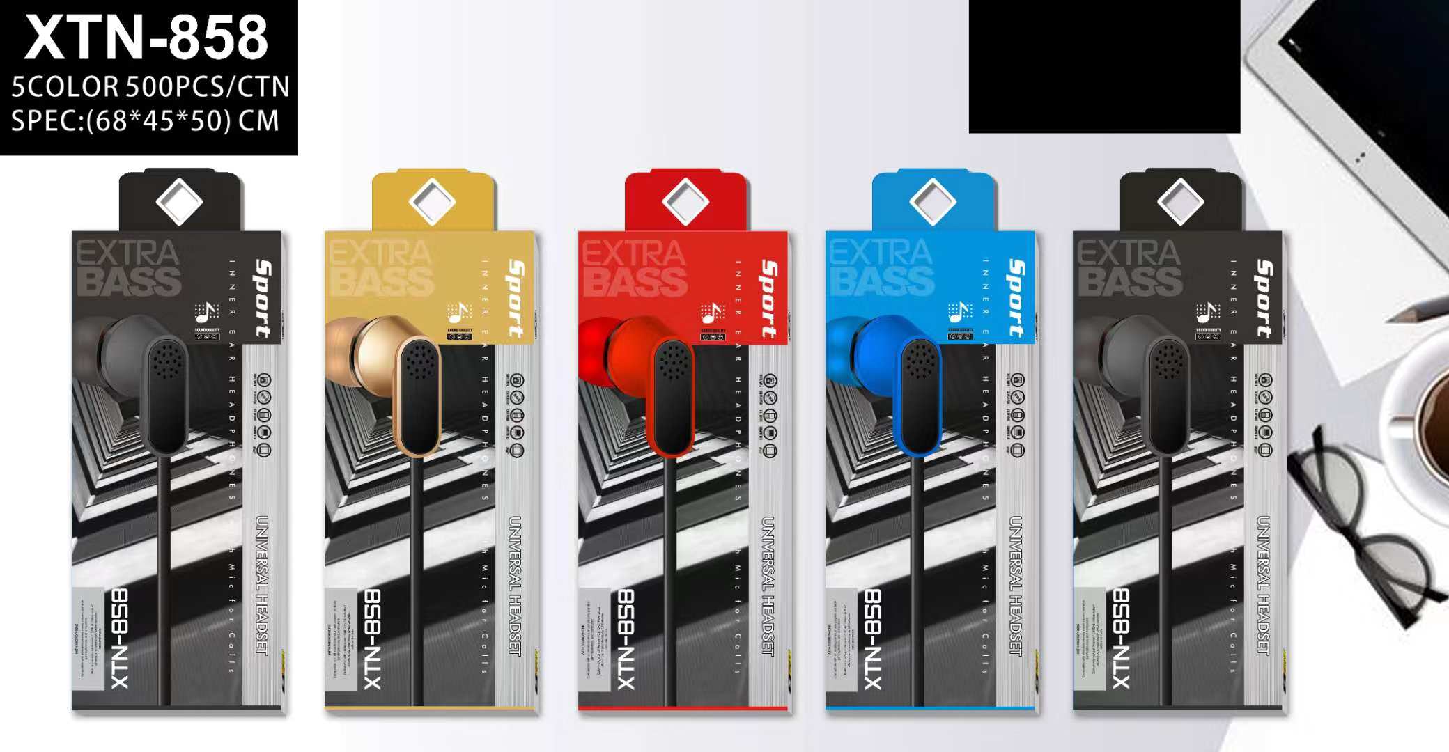 VIVO and other universal headphones