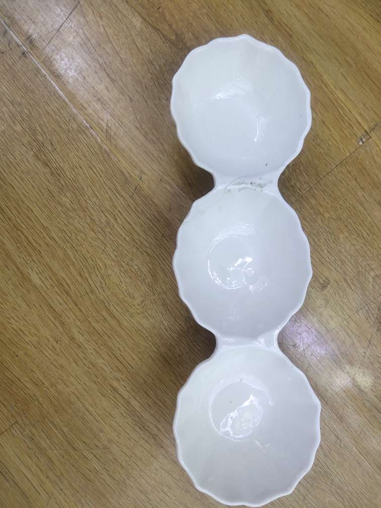 长条三格盘