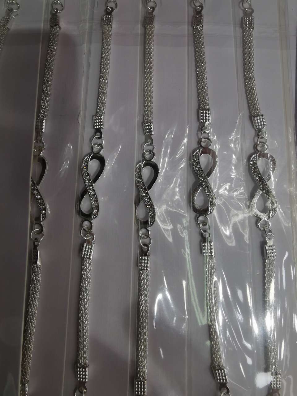 Silver 8 bracelet thumbnail