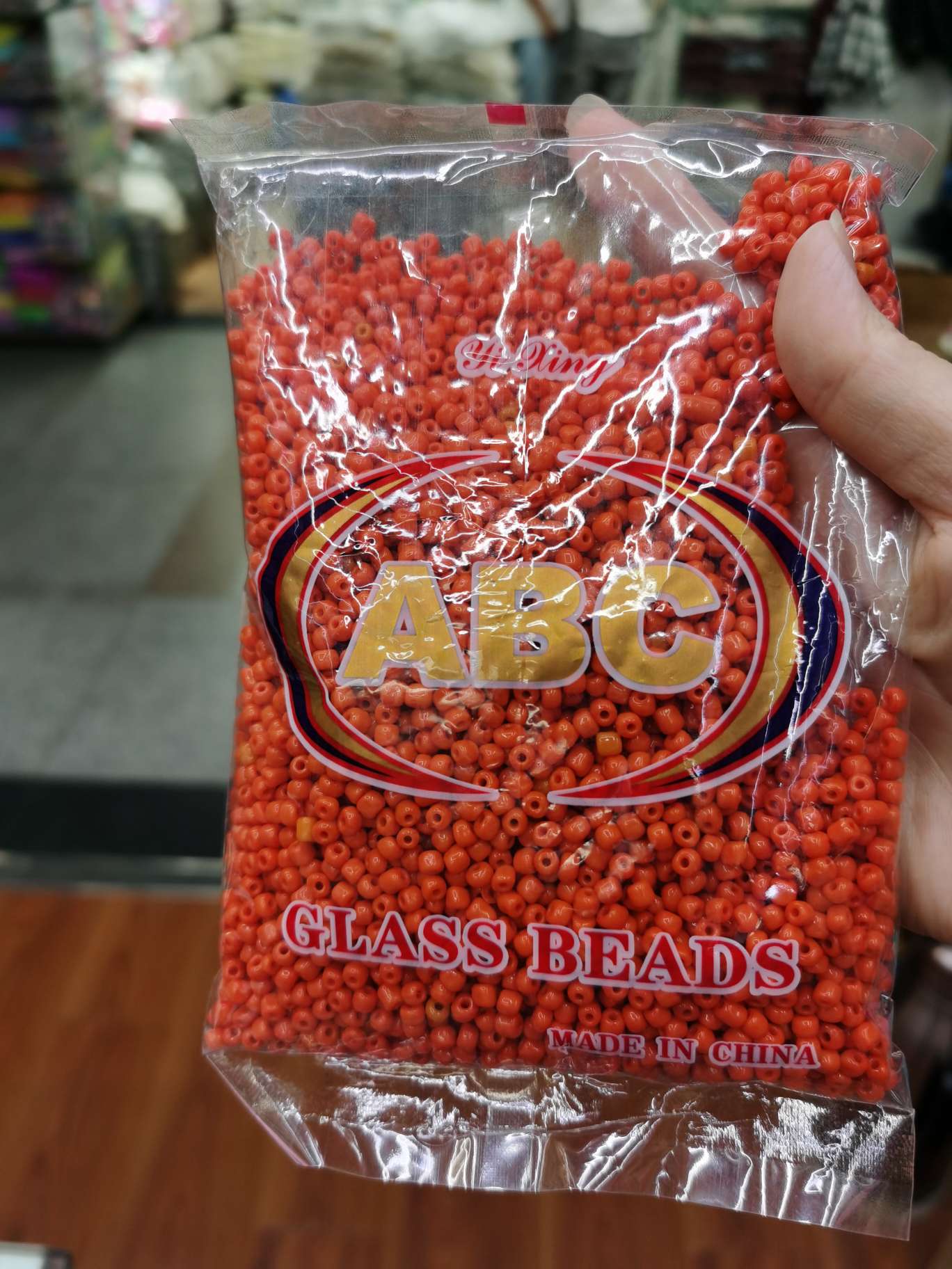 Glass rice beads 50
