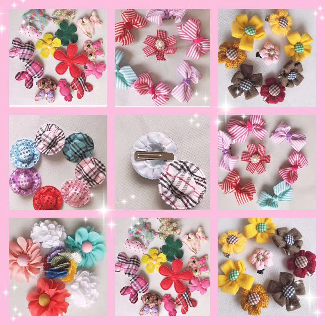 宠物用品头花/精致小领结花/蝴蝶领结头花产品图