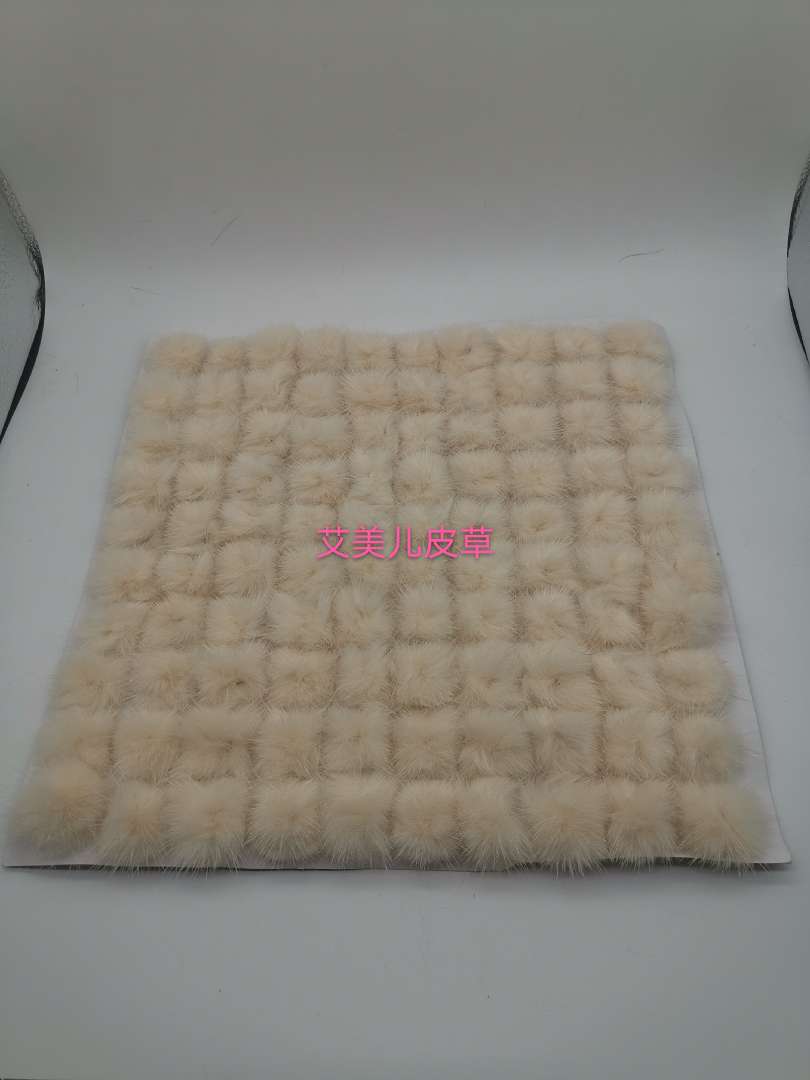 3cm 水貂盘扣一版100个白底实物图