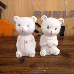 Craft ceramic couple decoration 33044 thumbnail