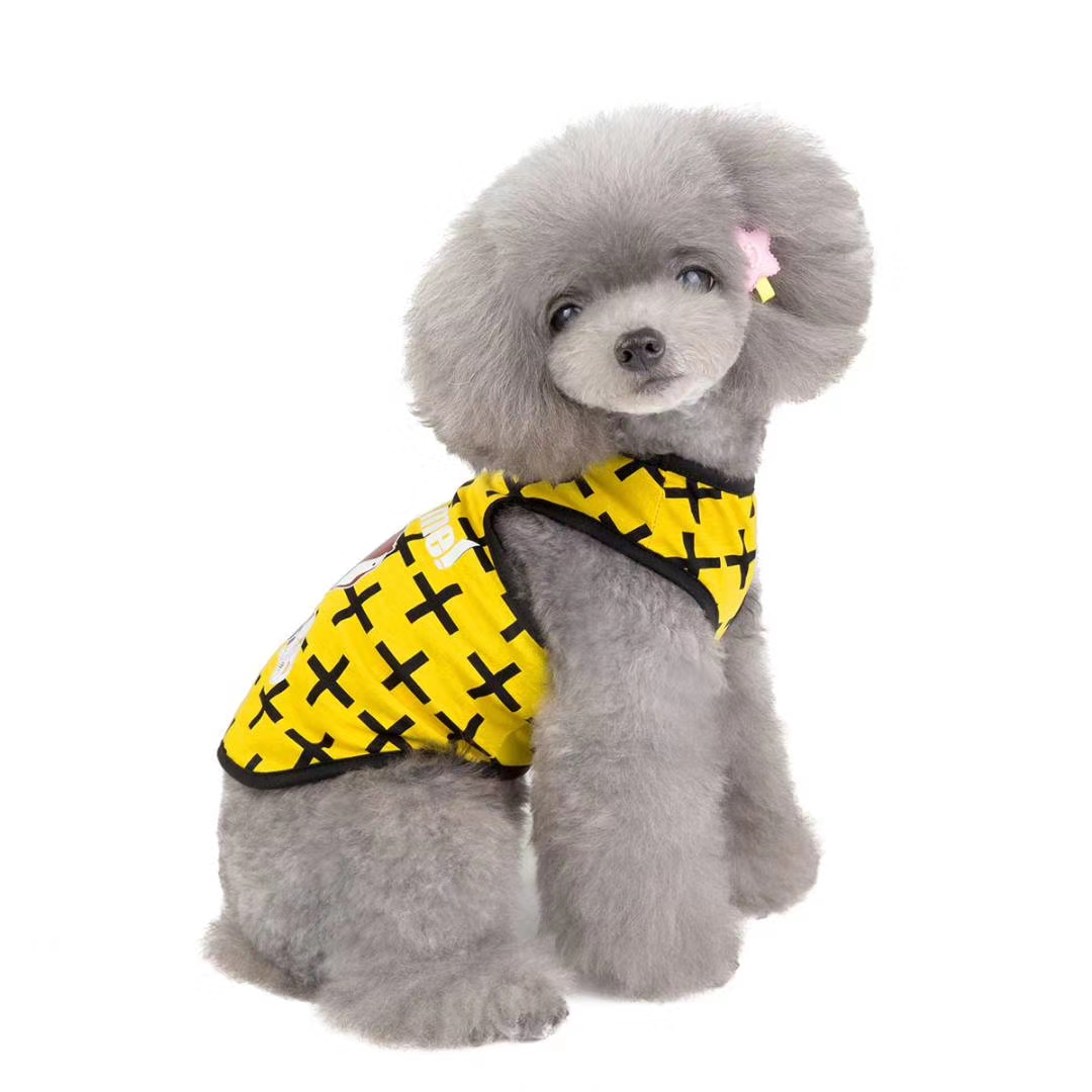 蓝绿色背心，特别特别好看，狗狗们穿上回头率超级棒！详情图6