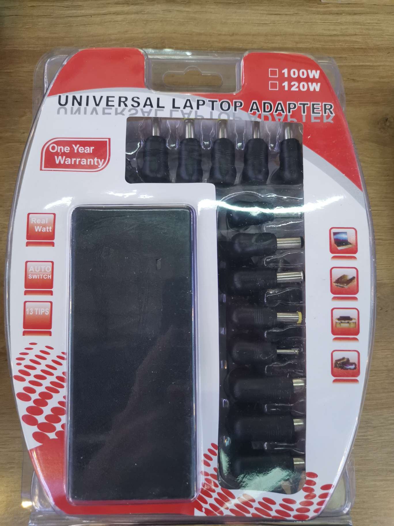 120W Automatic Recognition Multi-Function Adapter 13 Heads