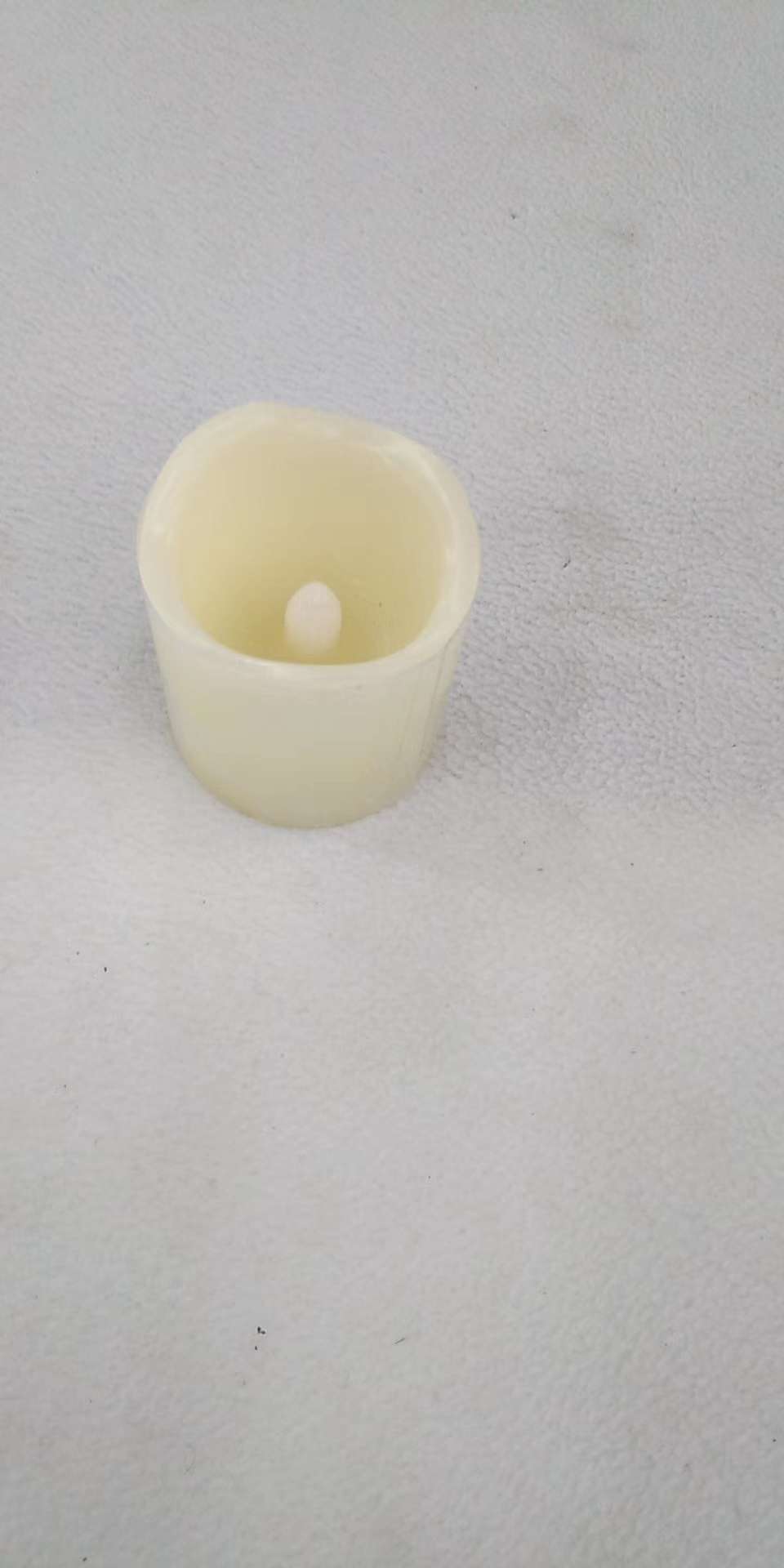 IO3精美蜡烛灯，一件起批白底实物图