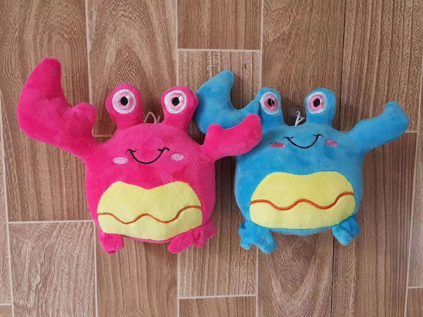 Wholesale of crab plush toys and plush dolls