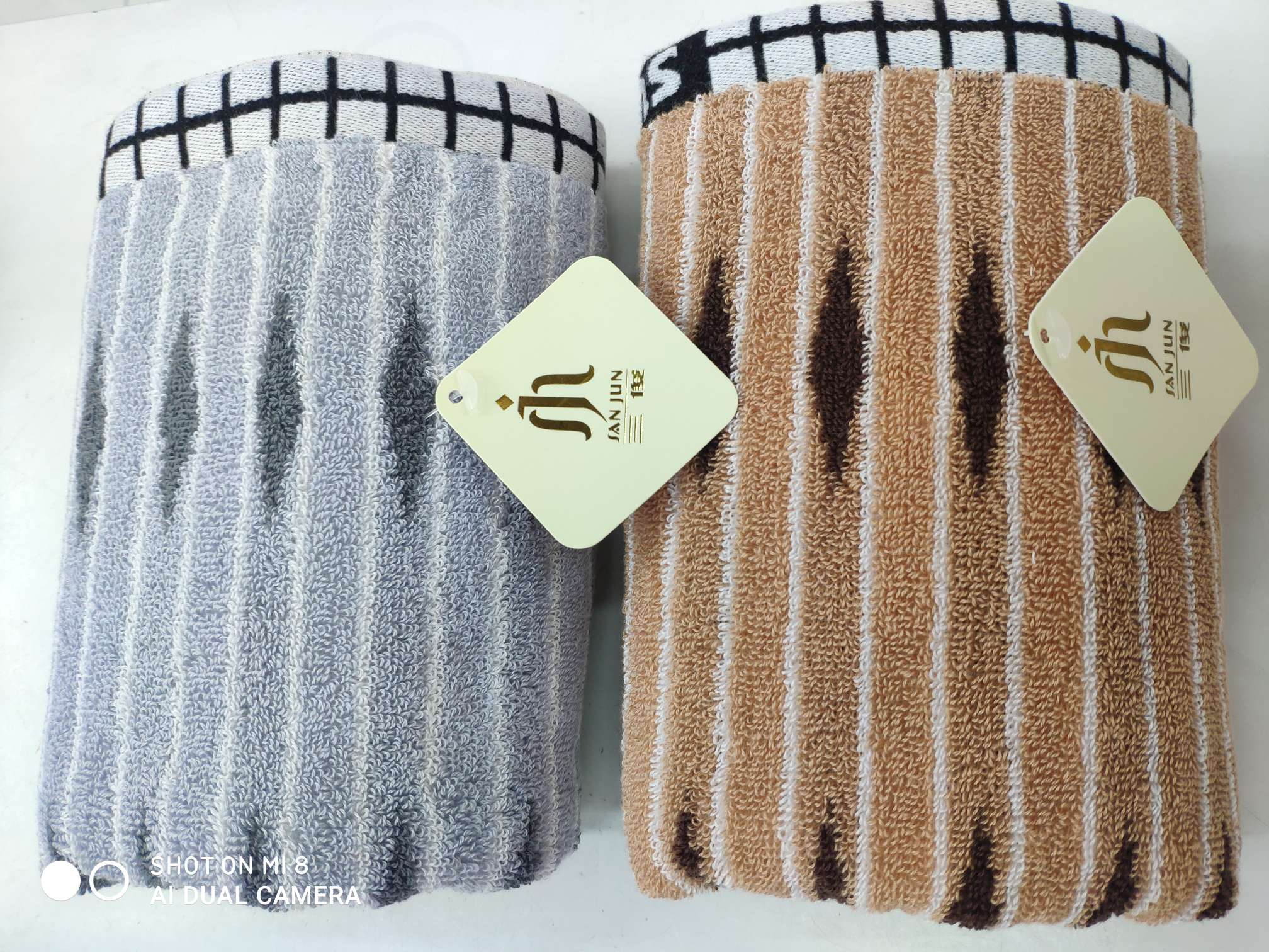 Pure cotton 32-strand fine diamond-shaped towel. It can be packed in a gift box or used as a free gift! Specification image