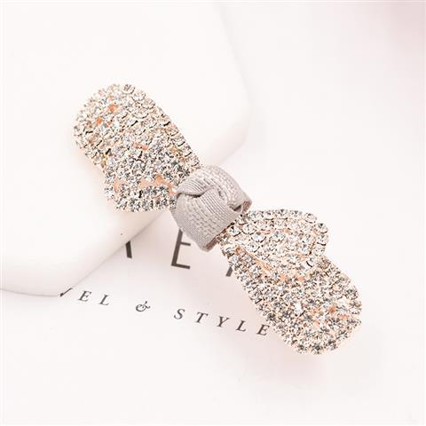 顶夹一字夹刘海夹子金属复古发夹女水钻韩国卡子头饰鸭嘴夹刘海夹