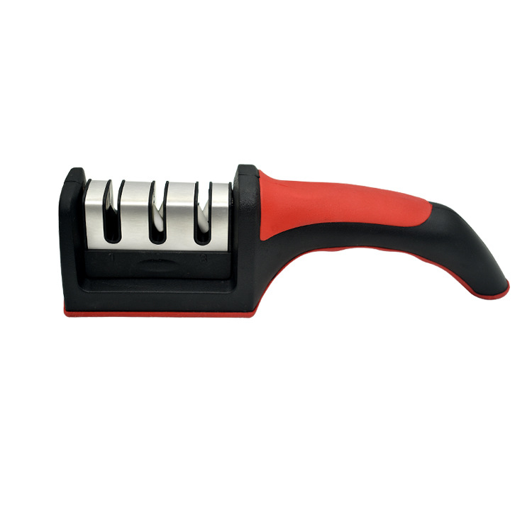 Factory direct kitchen supplies multi-functional knife sharpener Ceramic forged steel stainless steel knife sharpener