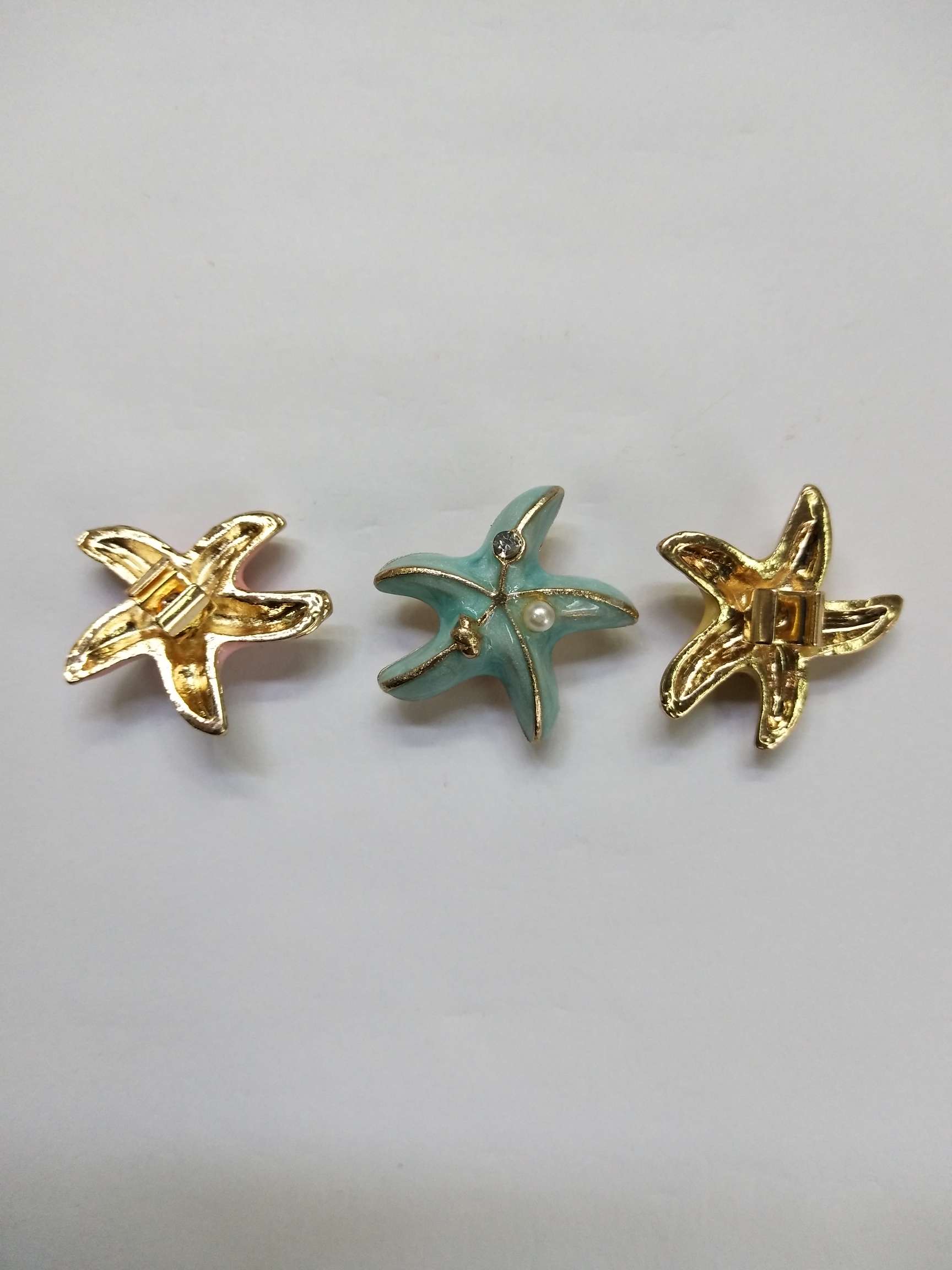 Japanese-style Korean-style jewelry accessories, c buckle headwear, hair band accessories, ocean style (100ps per pack), diy by yourself undefined