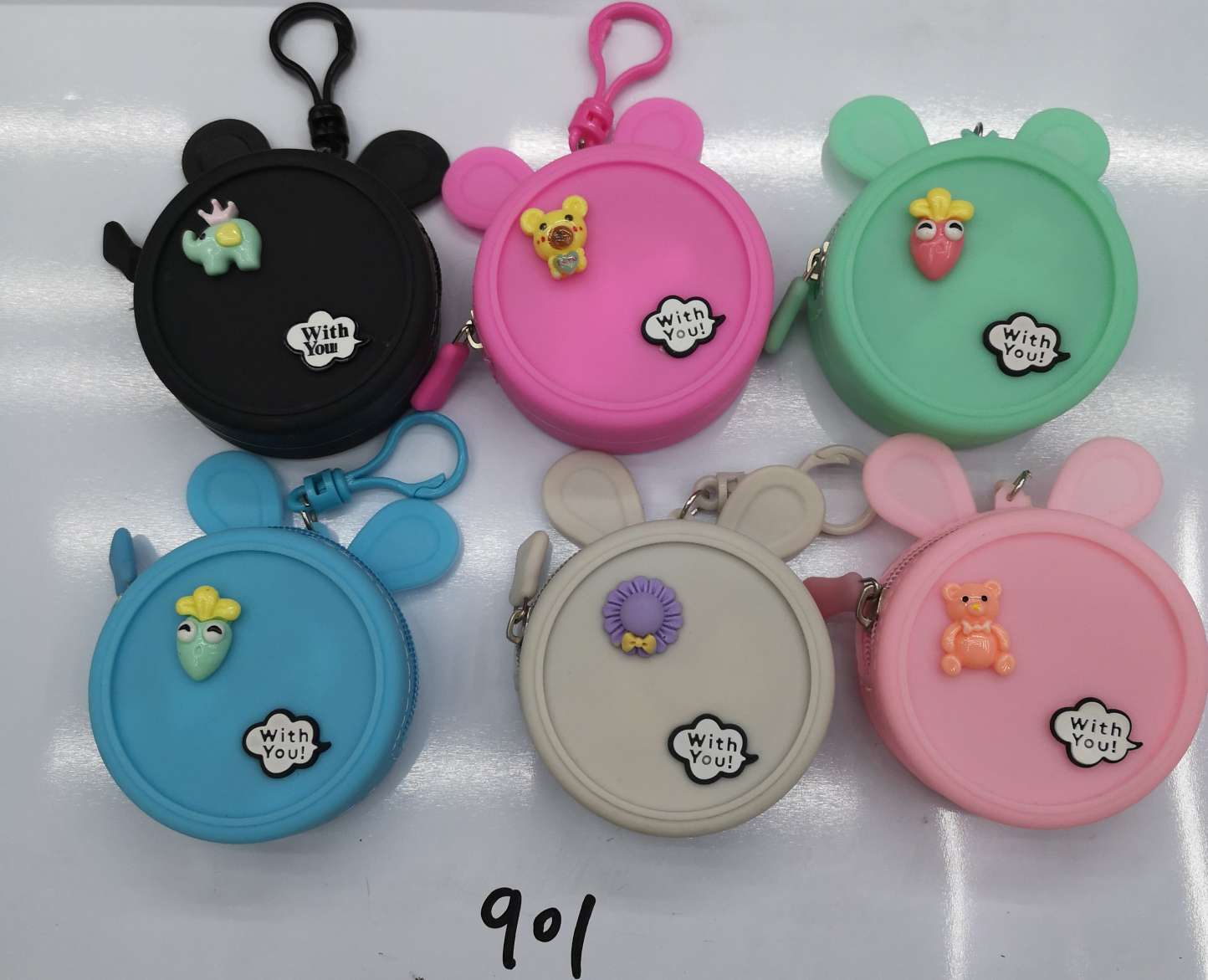 901硅胶零钱包产品图