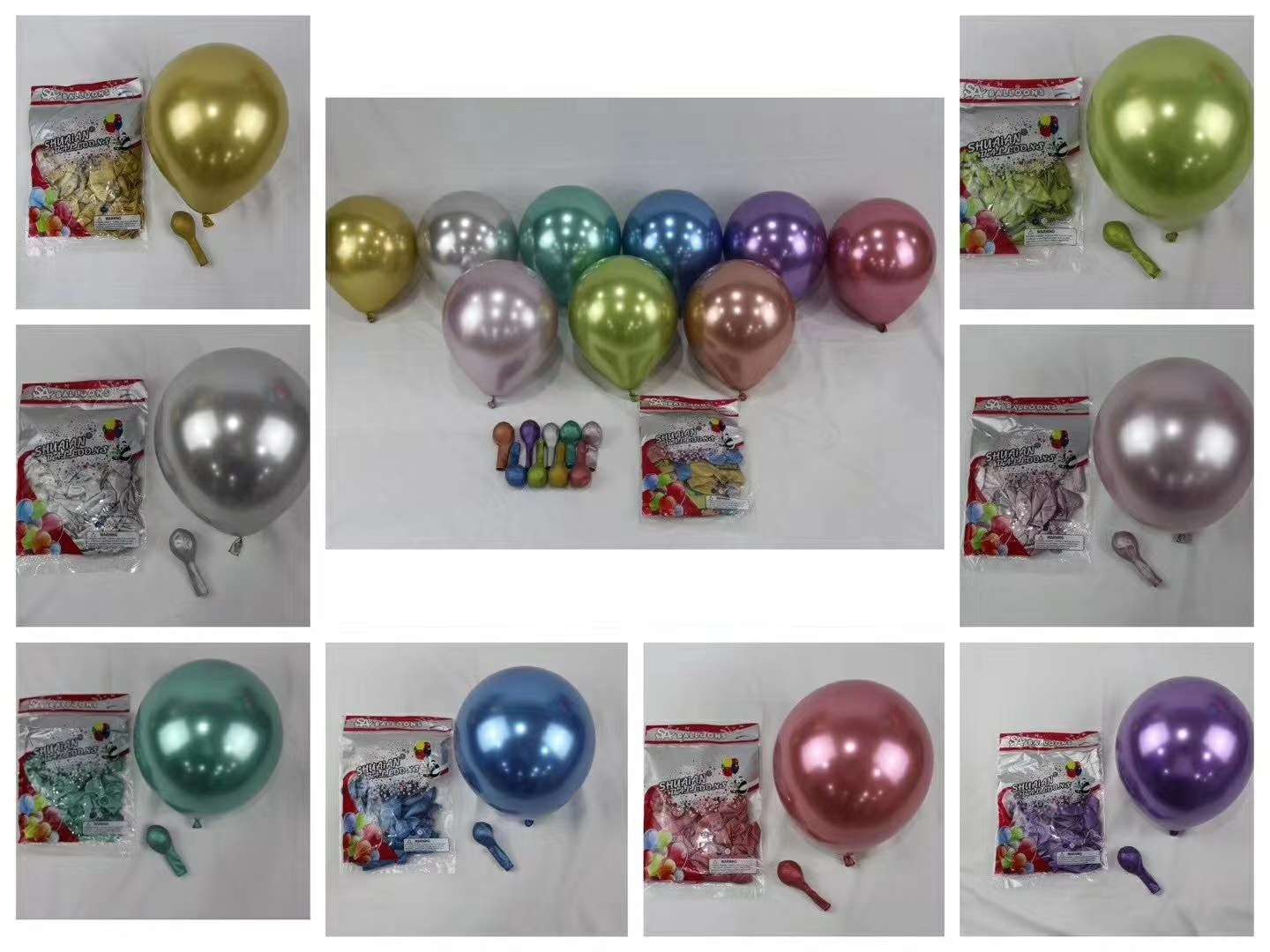 Metallic balloons thumbnail