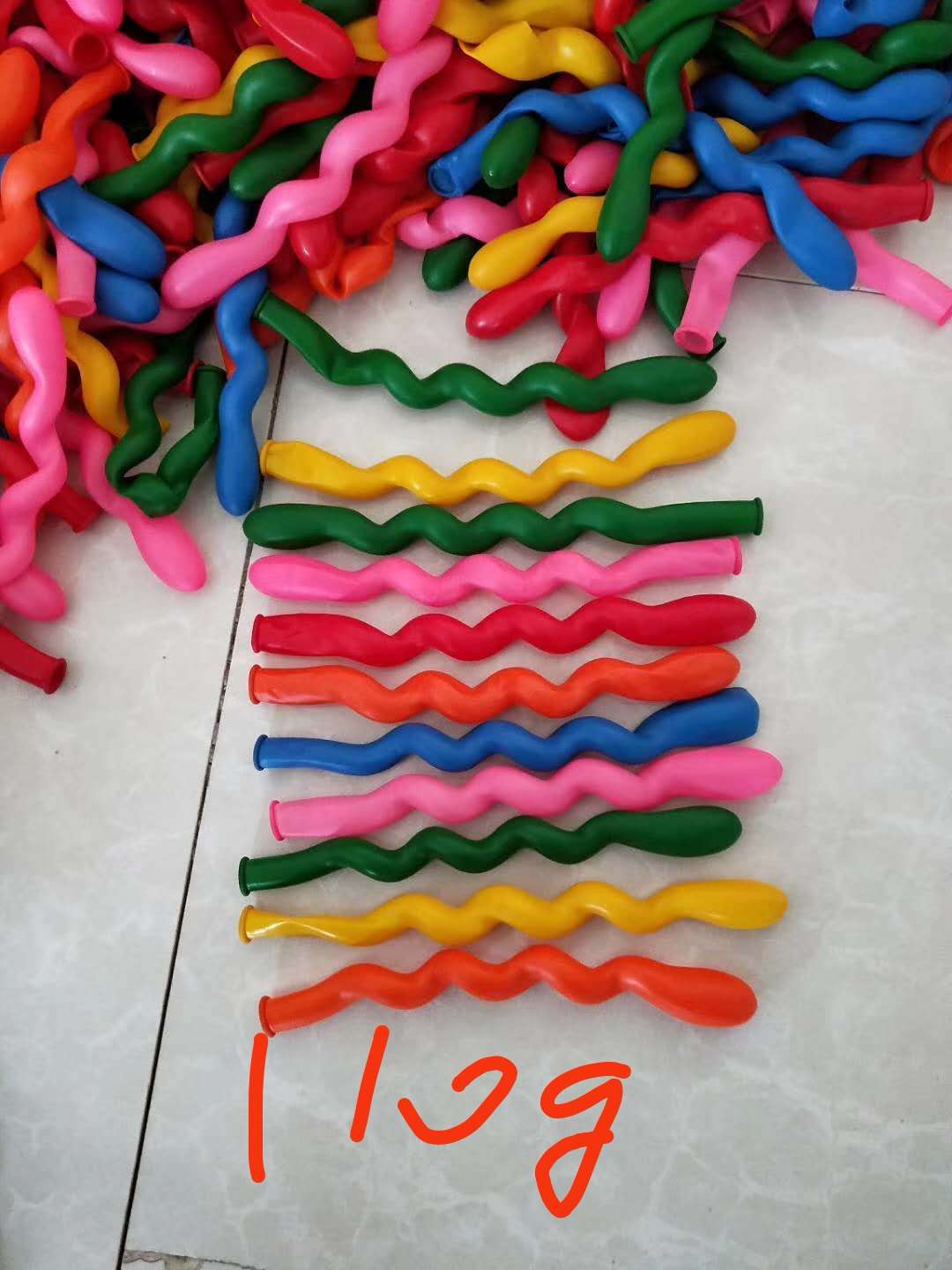 110-gram five-section dragon balls, 100 colorful dragon balls per pack