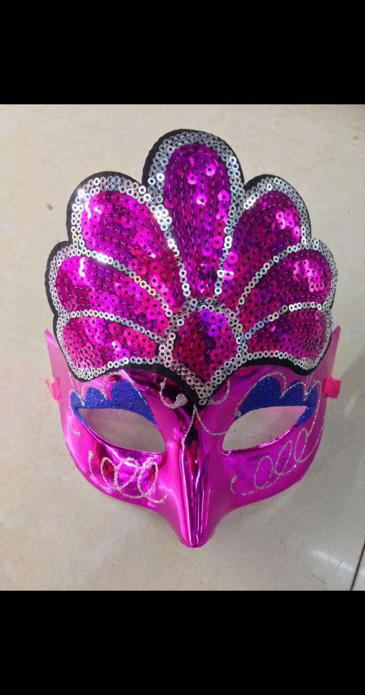 Peacock mask thumbnail