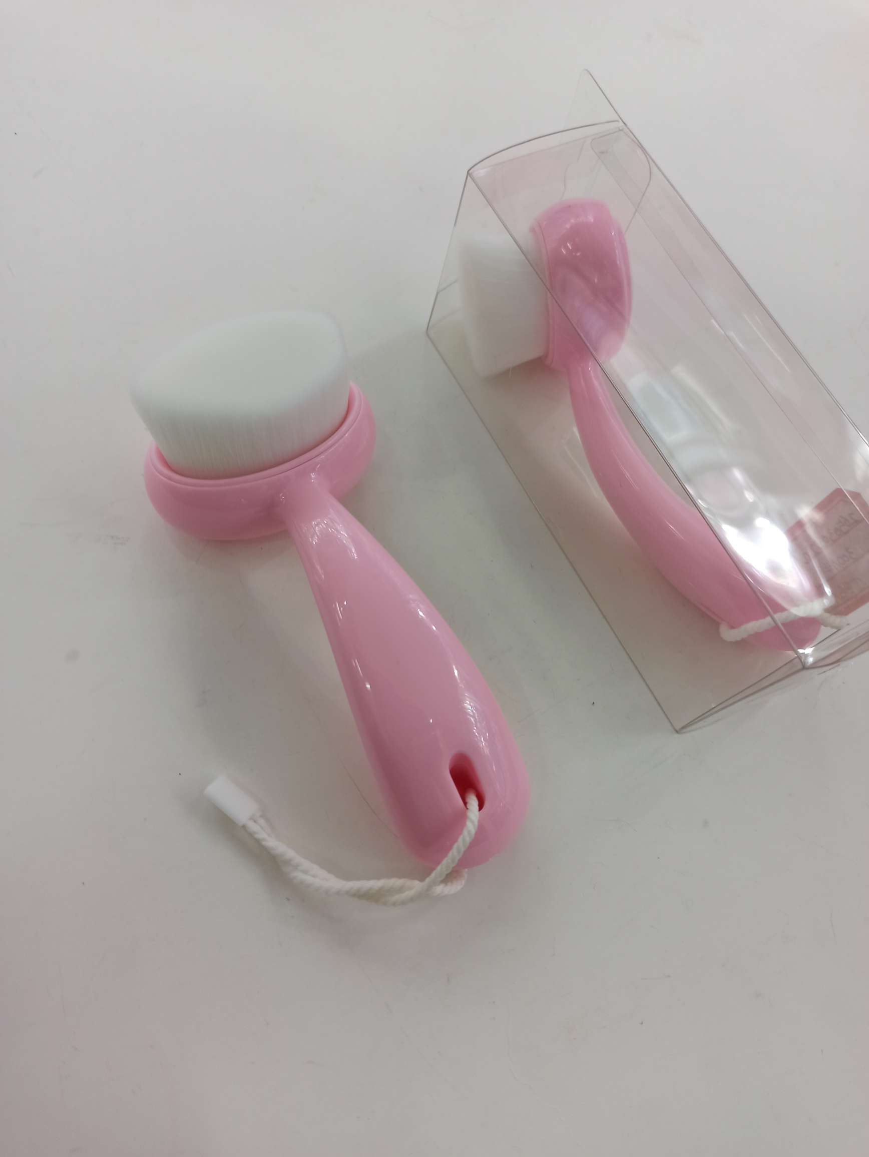 如意柄手动洗脸刷