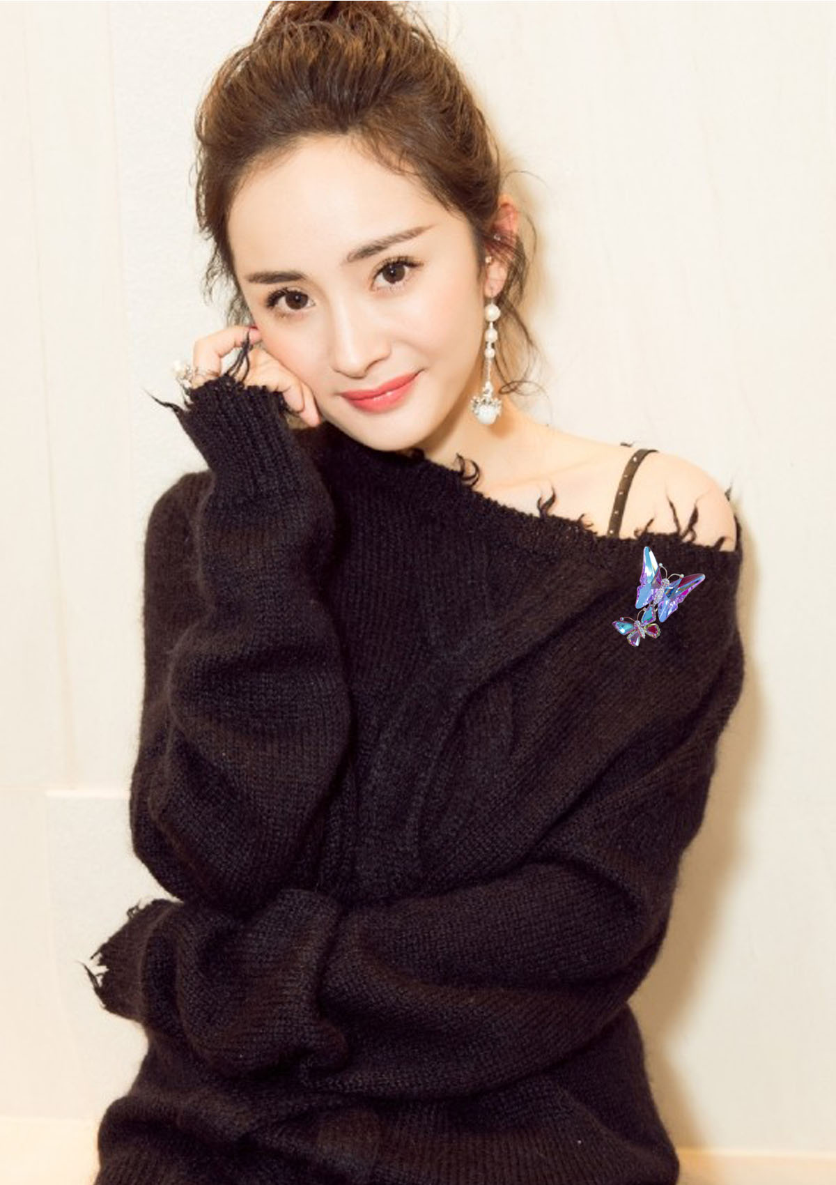 Butterfly brooch