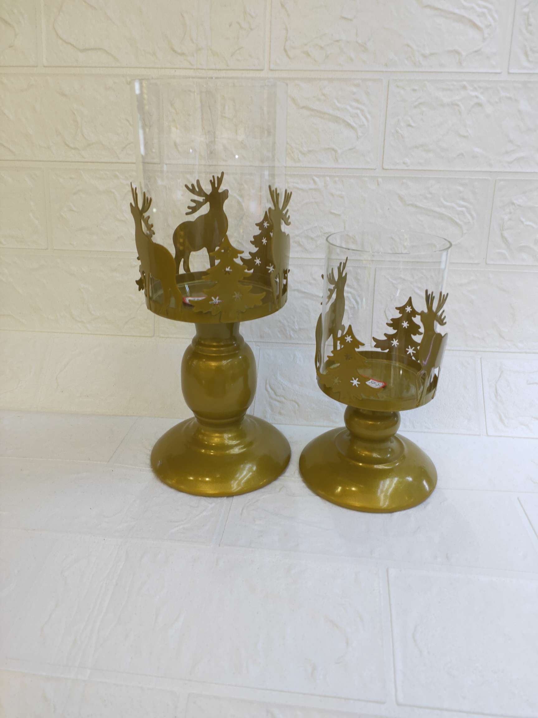 Christmas candlestick details Picture