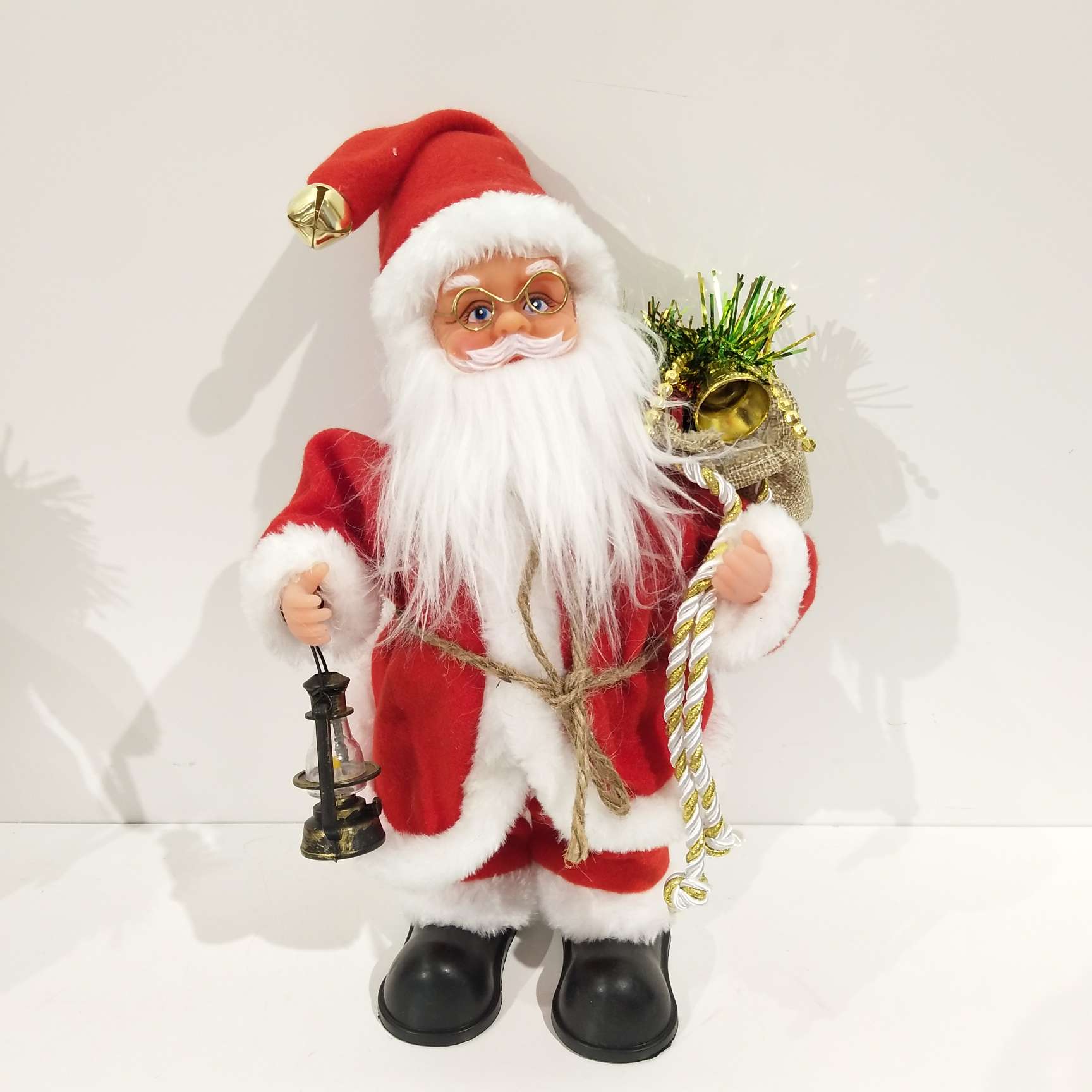 The manufacturer's new genuine Santa Claus backpack, cute bear holding, palace lantern, various styles, small electric, complete sizes, large Christmas gift wholesale, suitable for all Christmas venues Application Scenario
