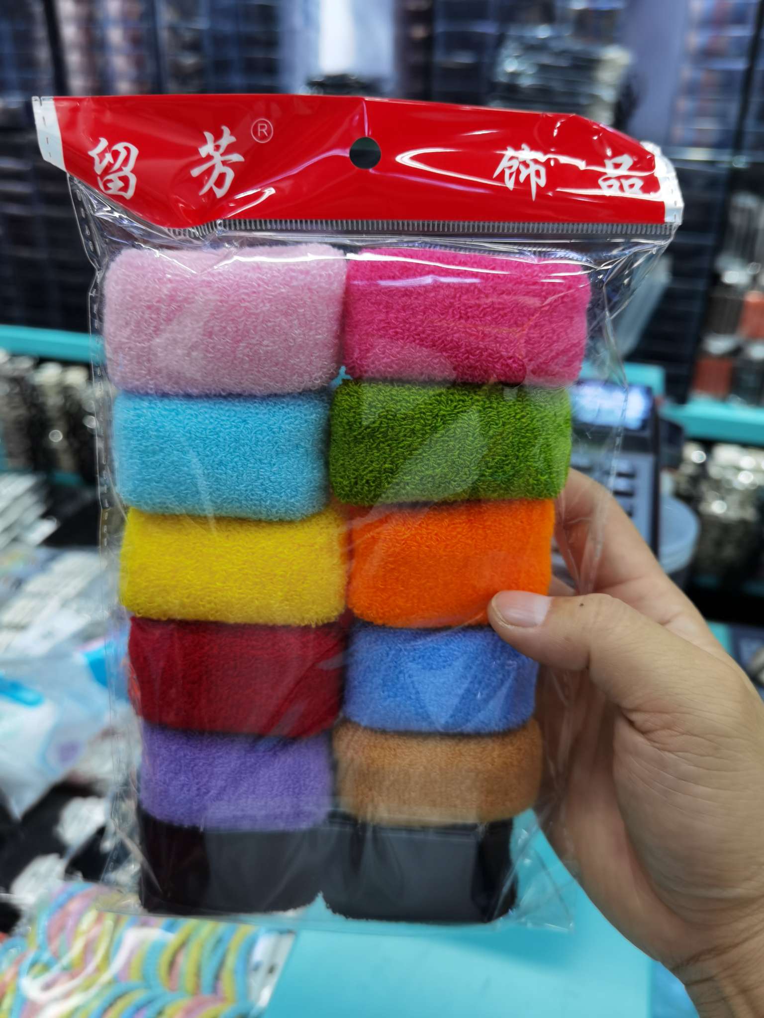 Authentic Liufang Rubber Band Manufacturers Direct Sales Network Red Big Cotton Yarn (Color)