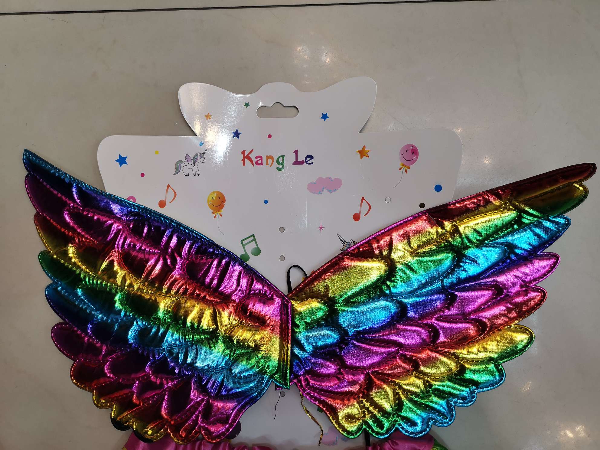 Dance party carnival supplies, Christmas supplies, angel wing dress, unicorn head buckle set details Picture