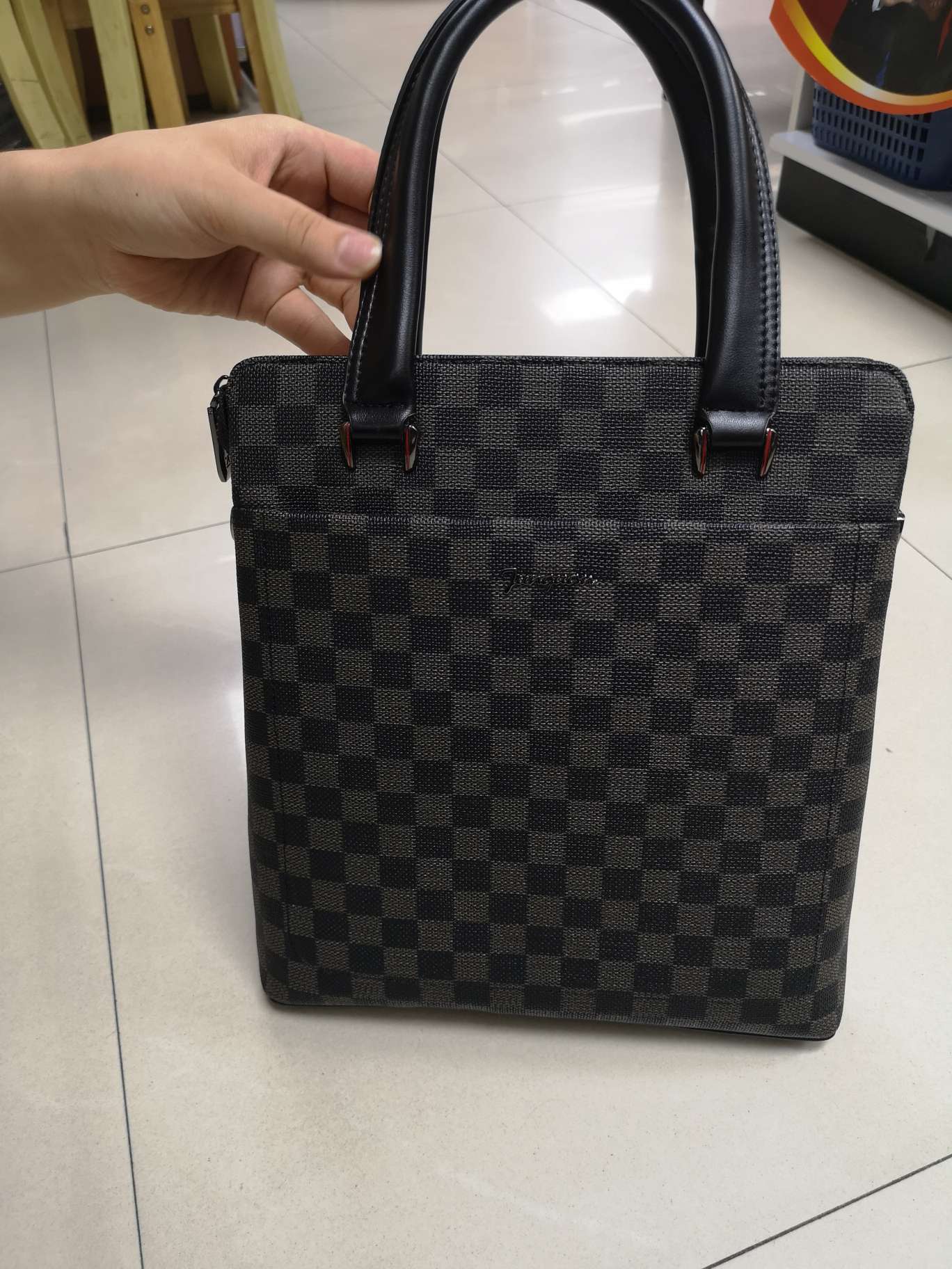 Silicone Scratch Resistant Briefcase For Men