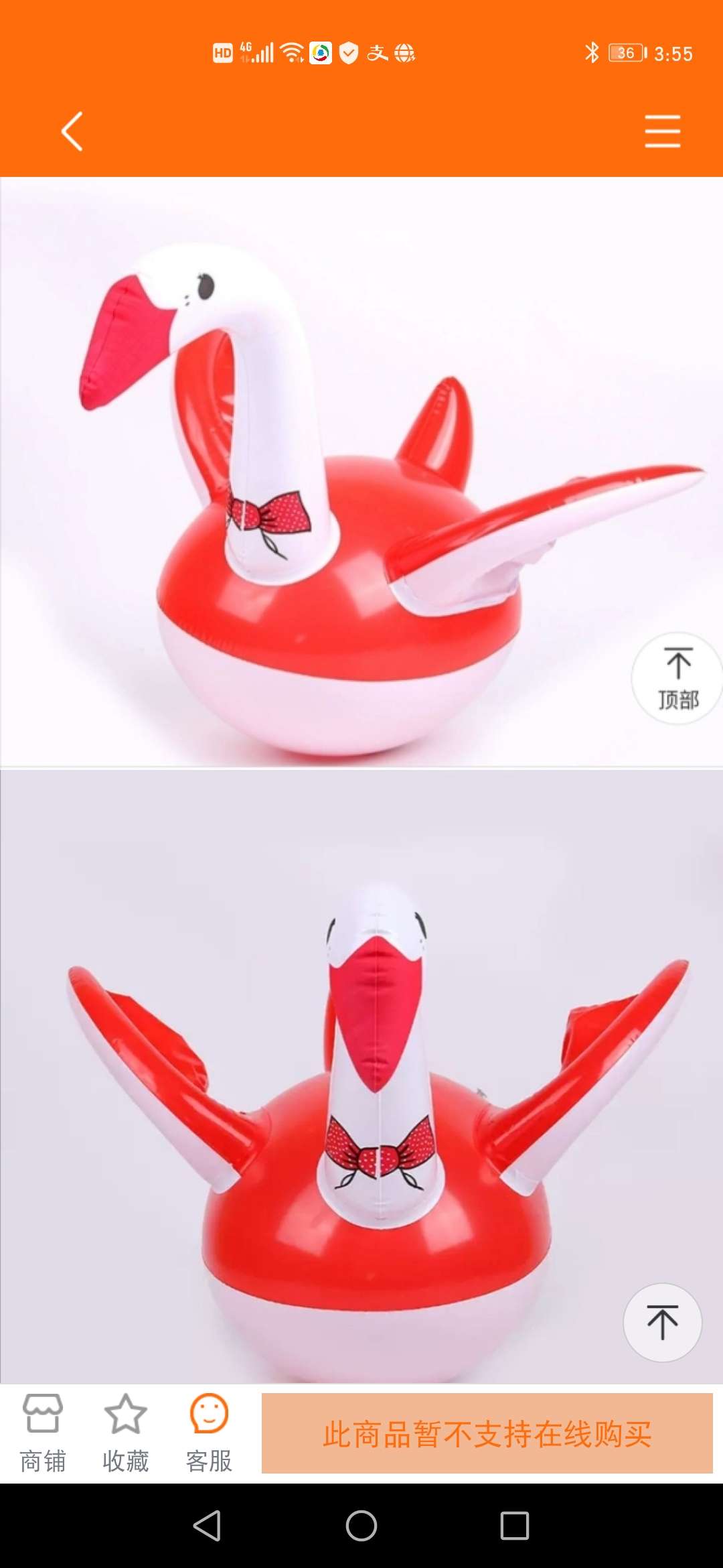 Inflatable big flying goose Application Scenario