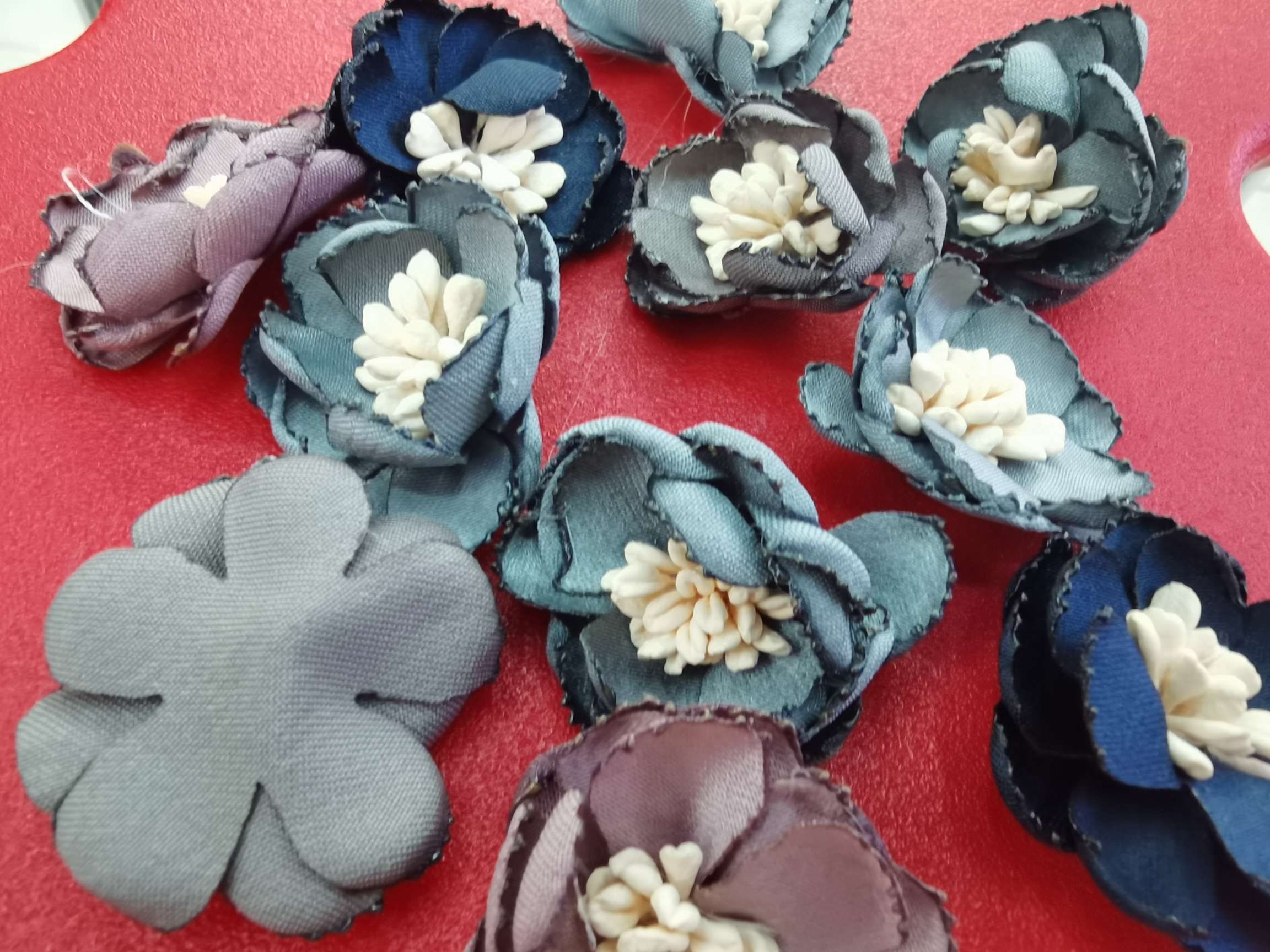 Burn edge 🌸 cloth art