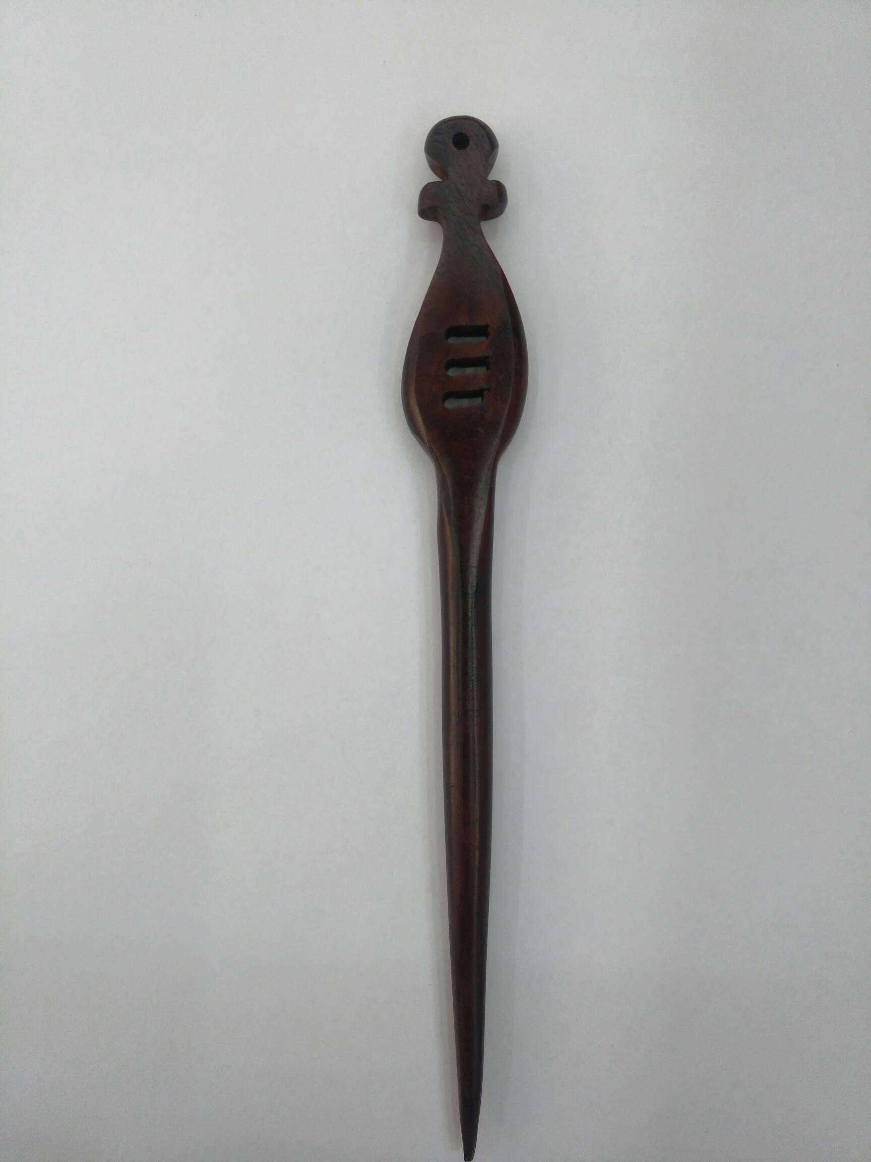 Retro ethnic wind sandalwood pan hair classical hairpin lute thumbnail
